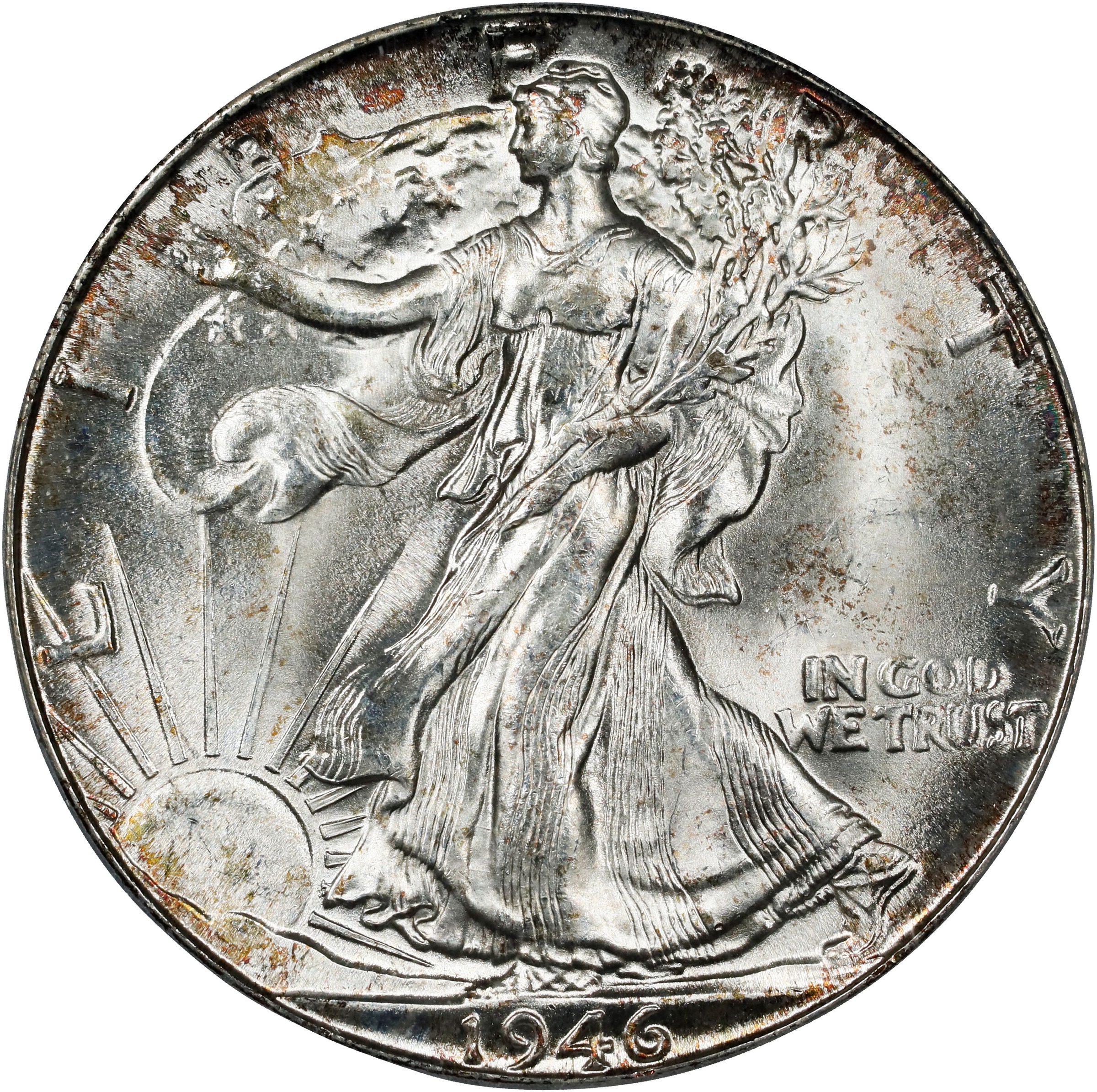 1946-D 50c AG2 CAC thumbnail 3