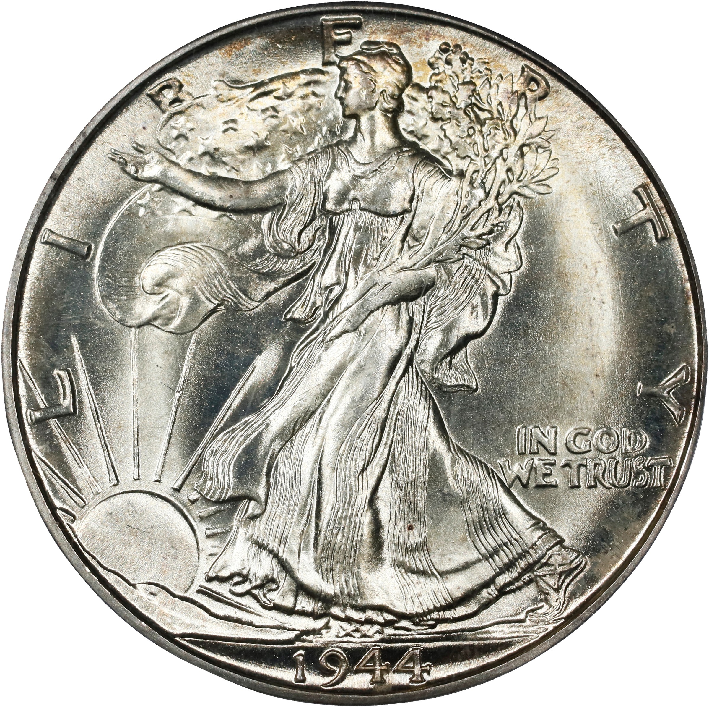 1944-D 50c VG8 CAC thumbnail 4