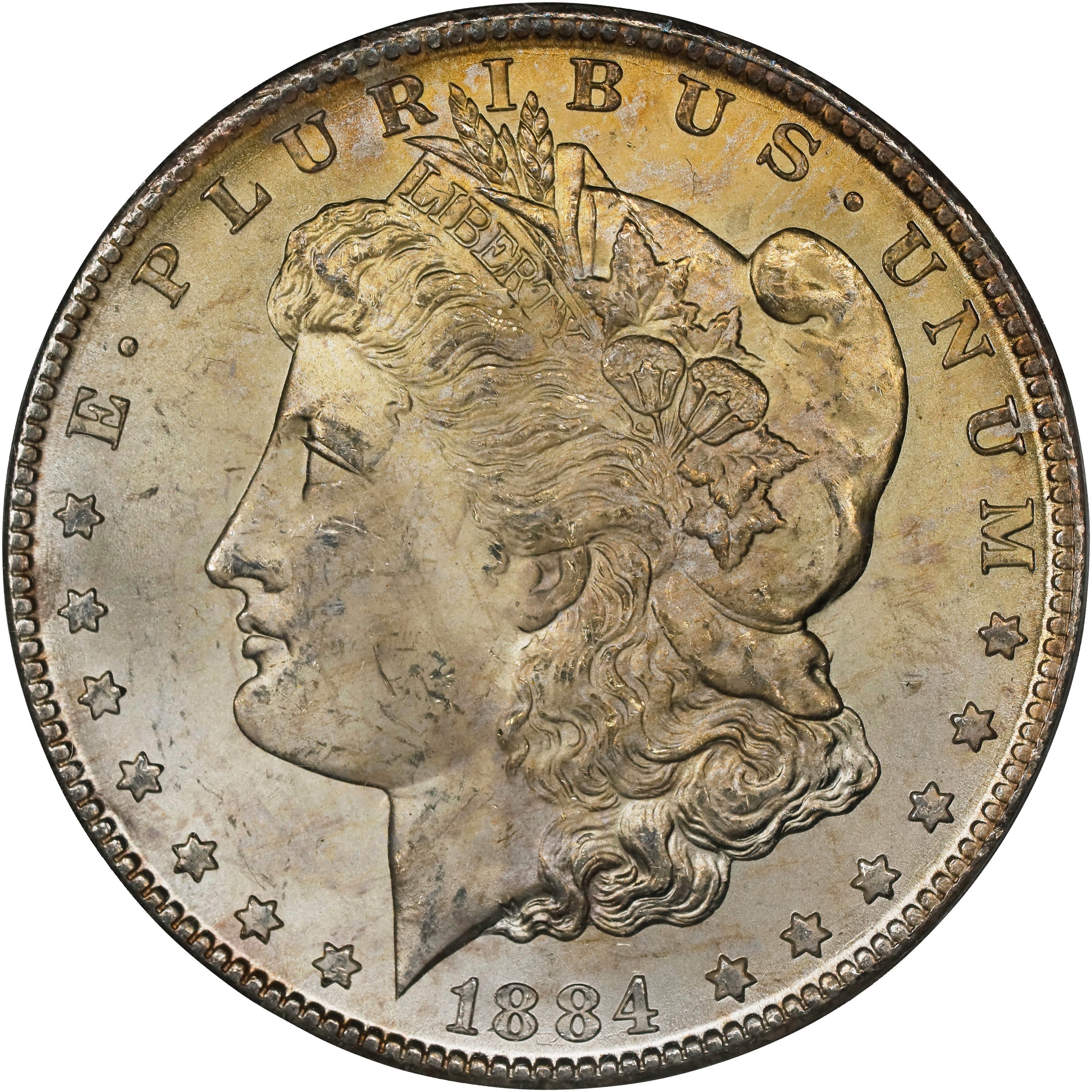 1884-CC $1 XF45 CAC thumbnail 8