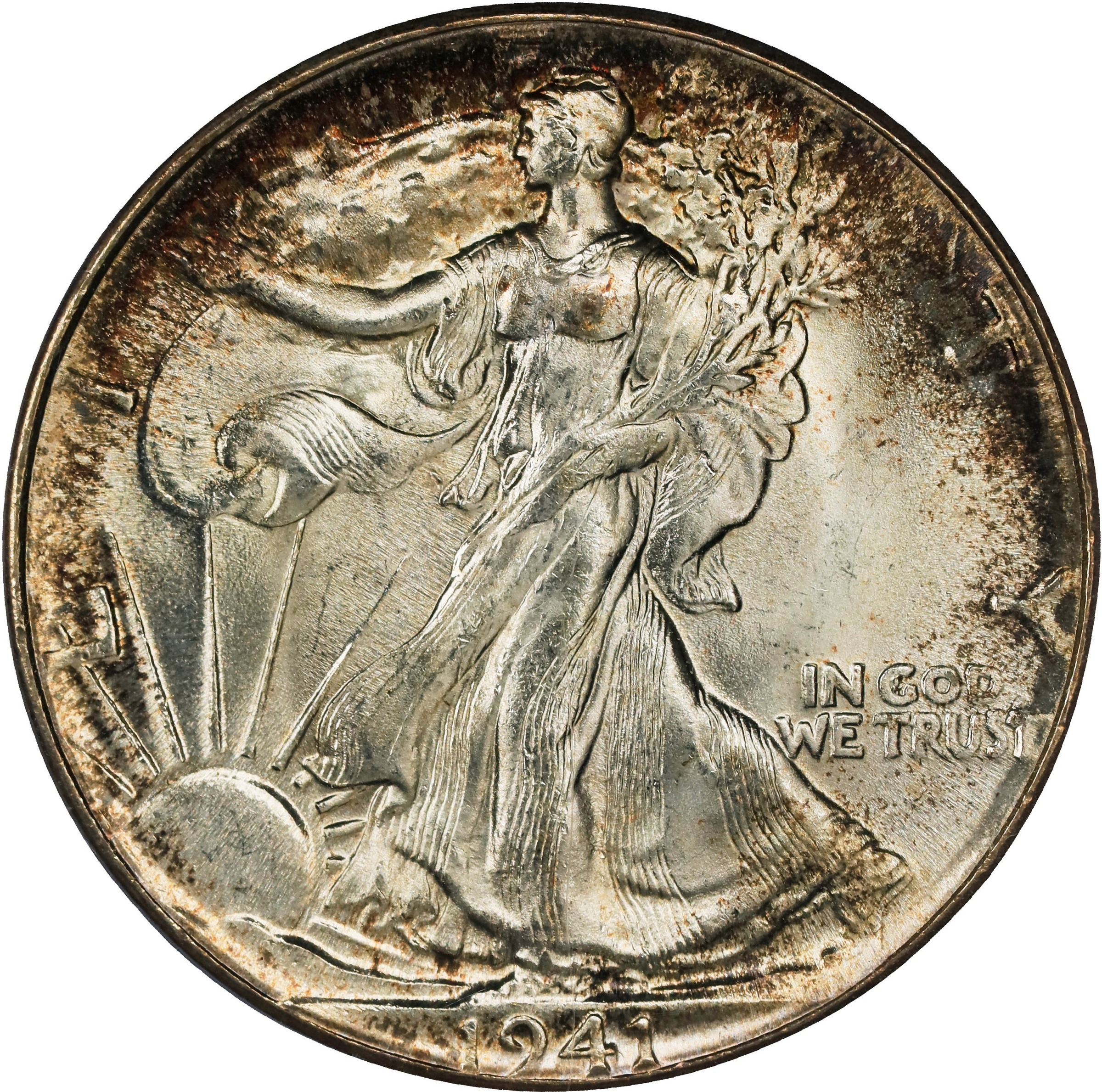 1941 50c XF45 CAC thumbnail 4