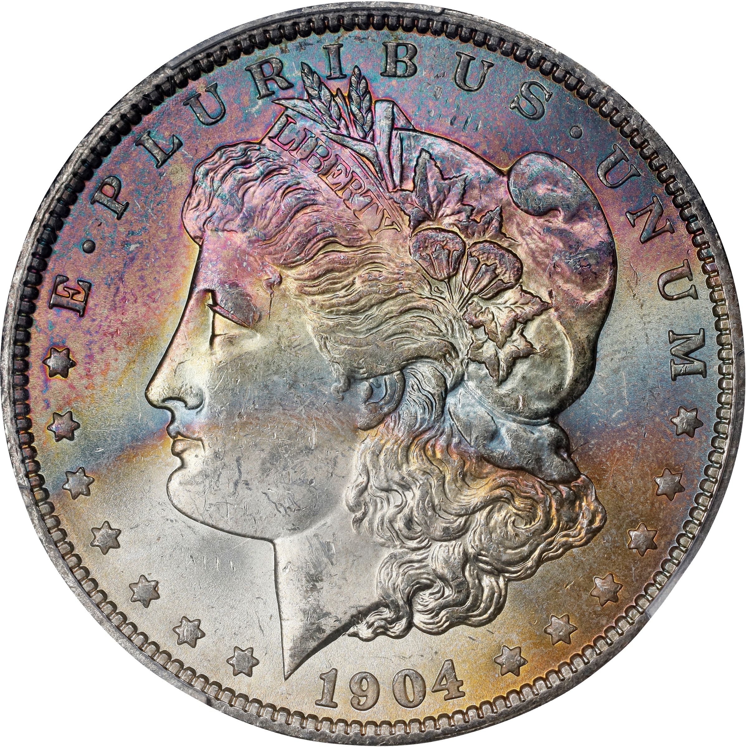1904-O $1  Clashed G Obverse, VAM-32  MS thumbnail 5