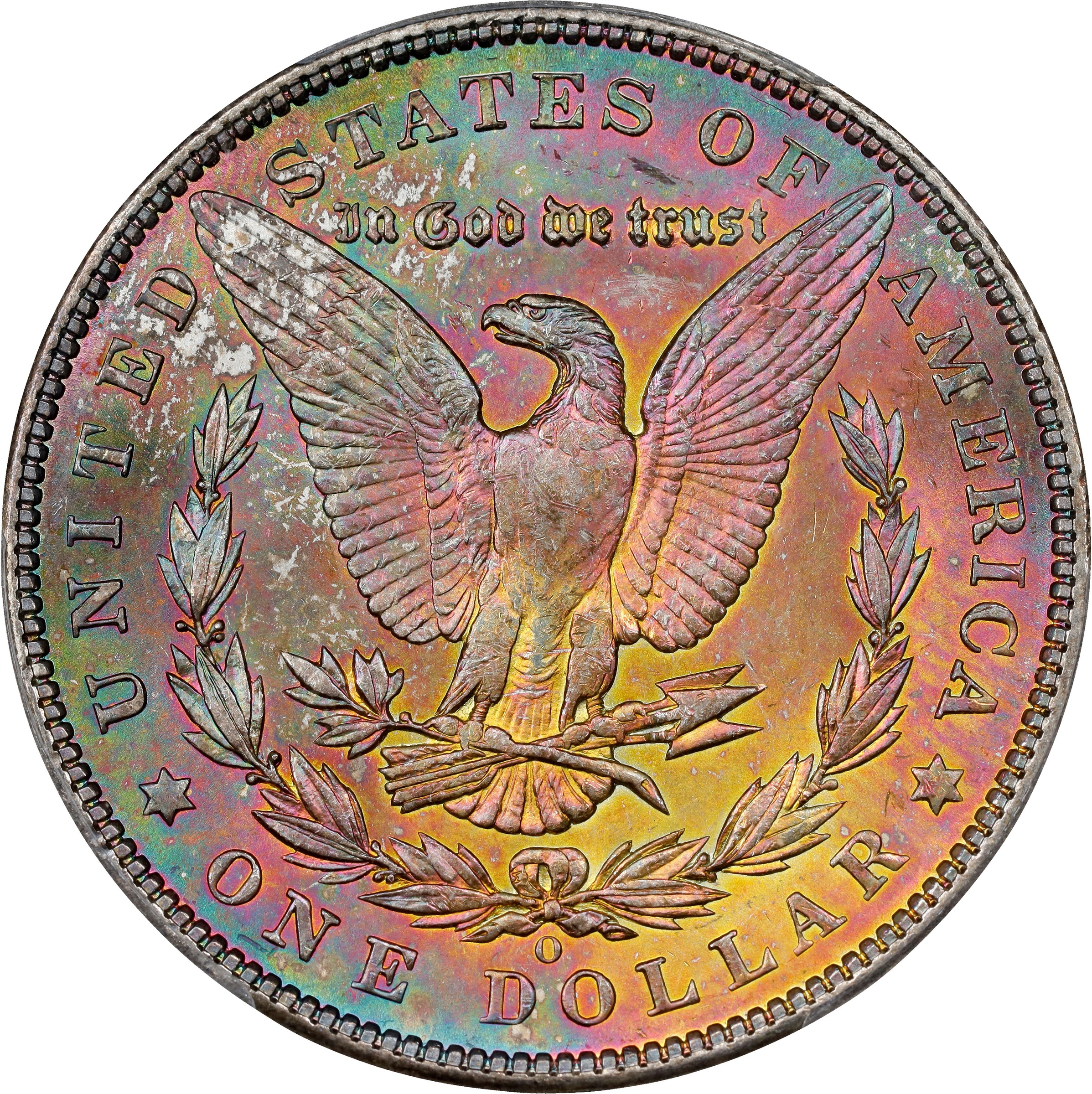 1904-O $1  Clashed G Obverse, VAM-32  MS thumbnail 6