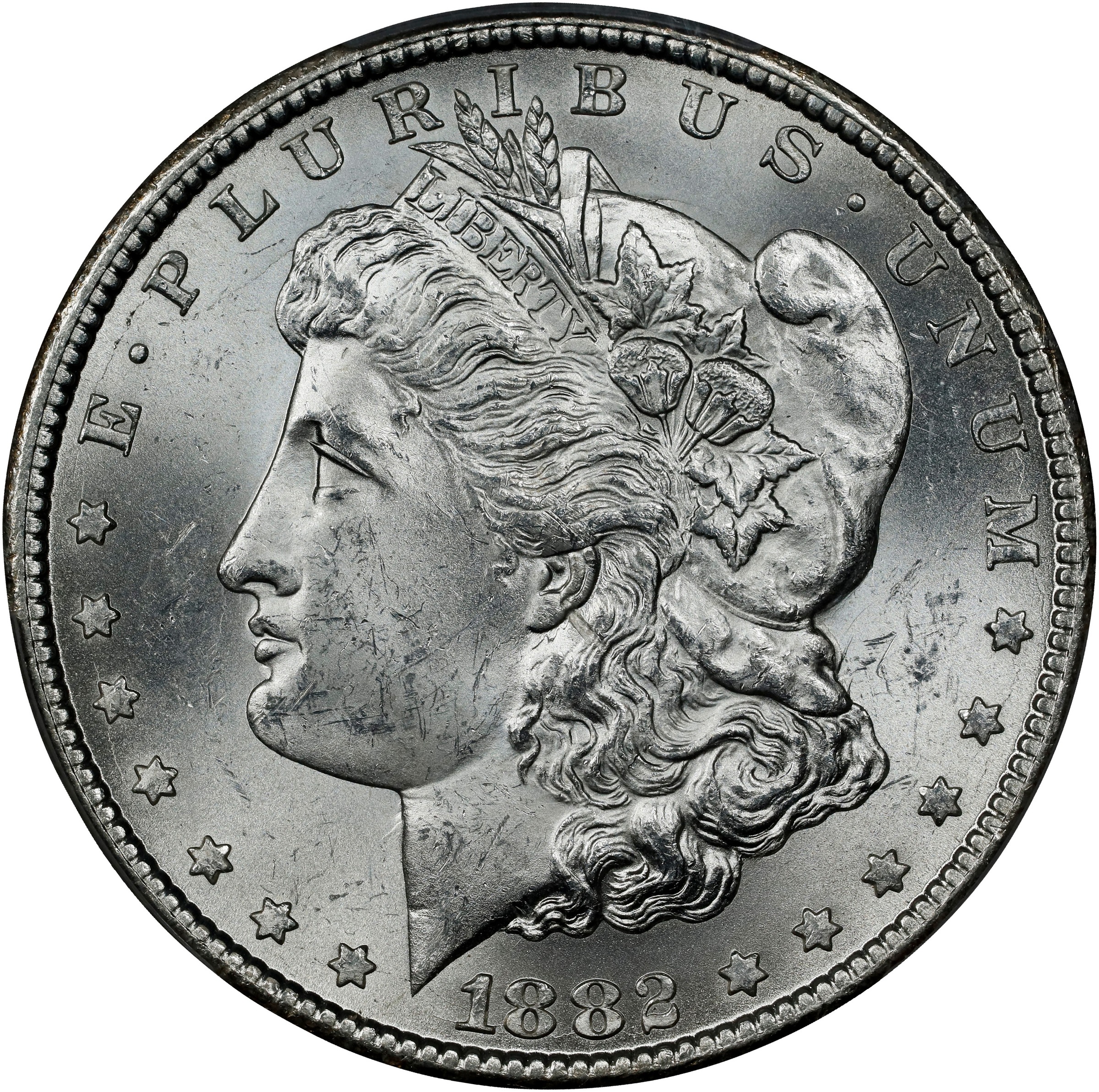 1882-CC $1  Multiple Vee Clashed Reverse, VAM-2C3 VG8 thumbnail 6