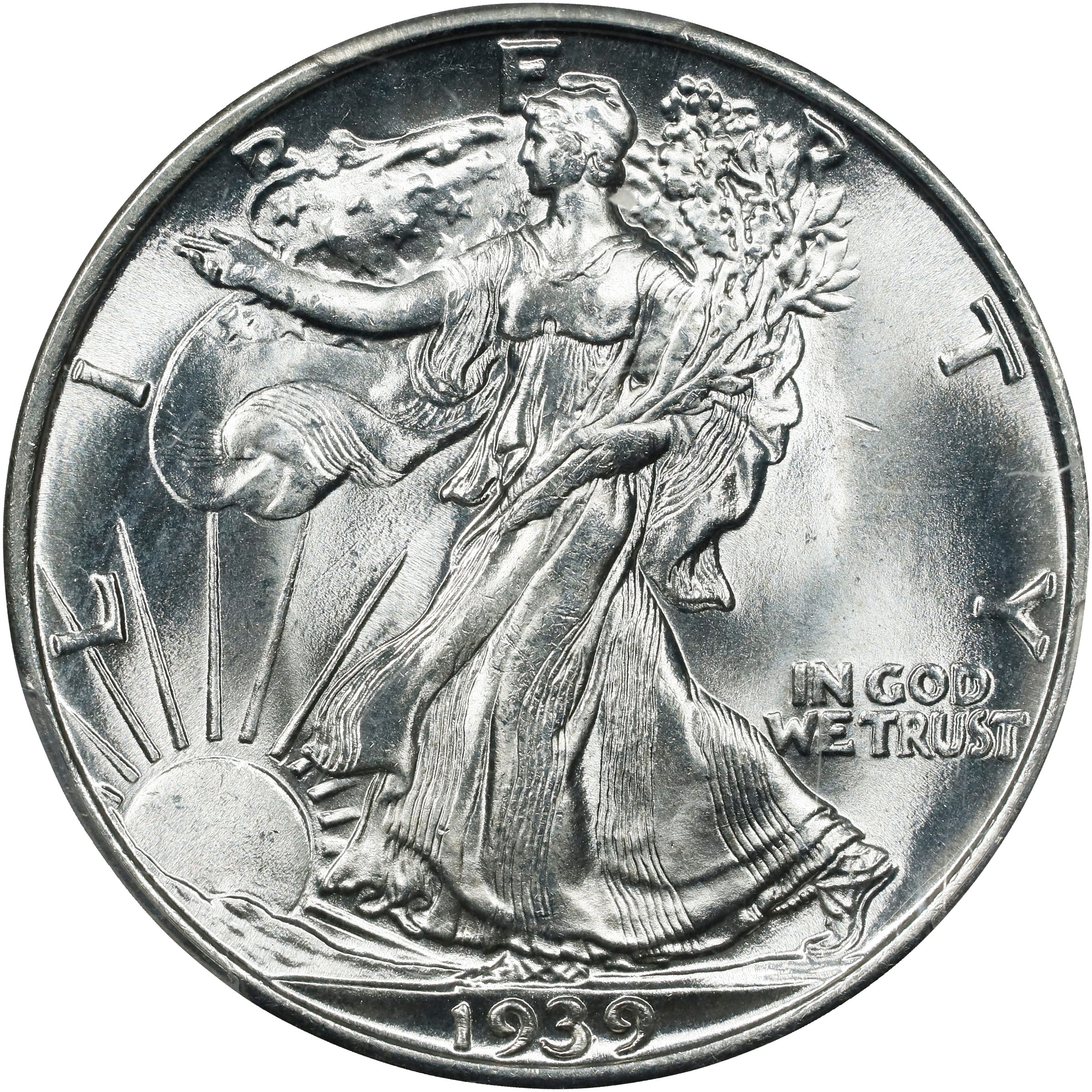 1939-S 50c MS66 CAC thumbnail 3