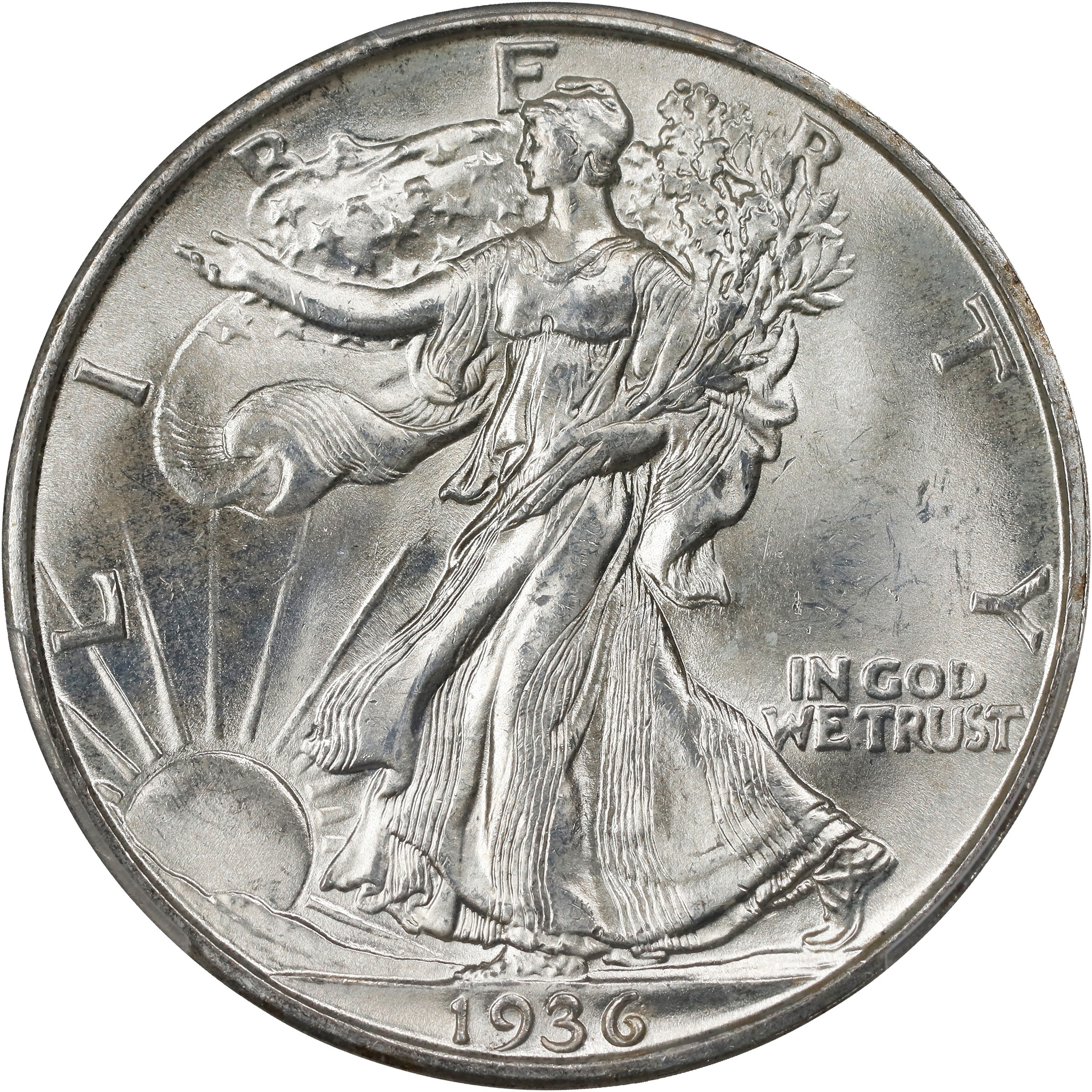 1936-D 50c MS62 CAC thumbnail 3