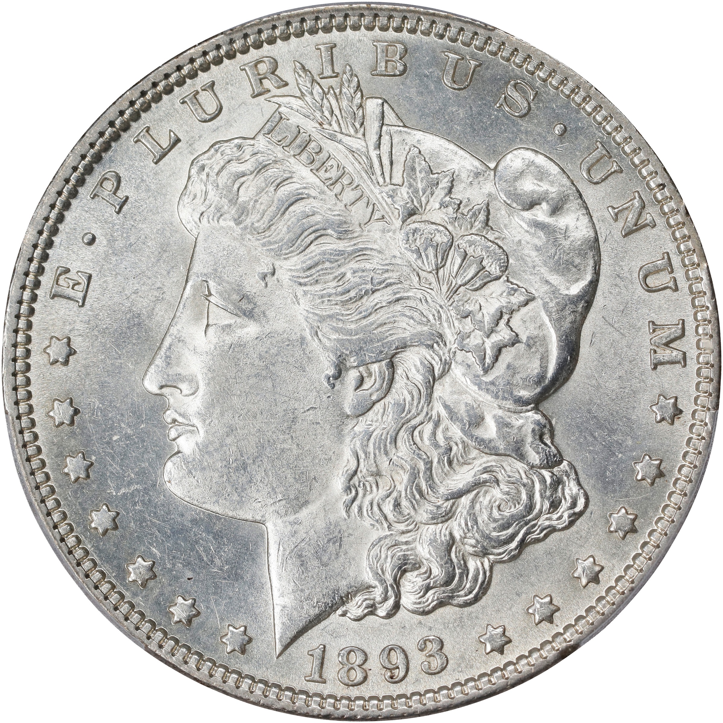 1893 $1 MS64 CAC thumbnail 4