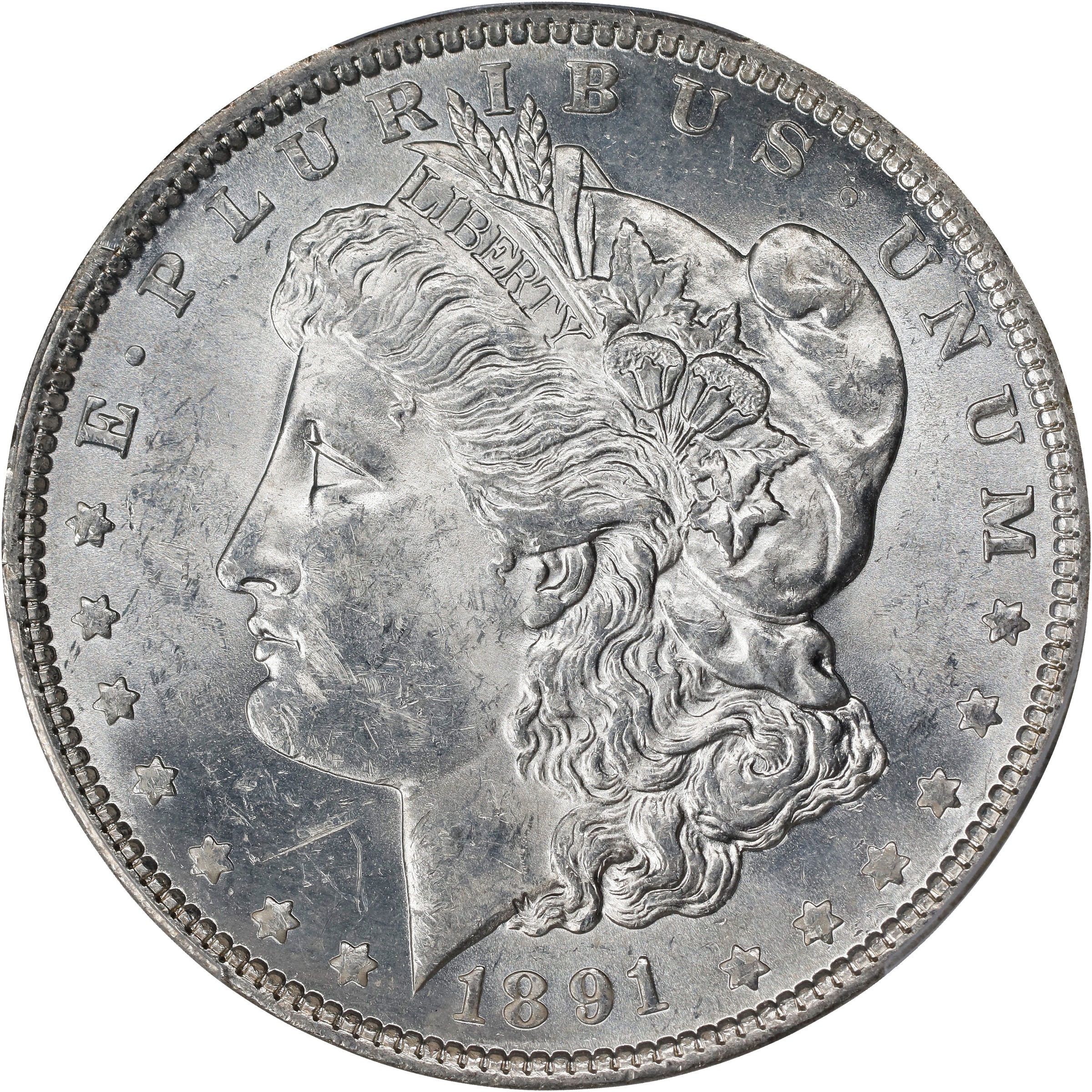 1891-O/O $1  Repunched Mintmark, VAM-5 MS thumbnail 4