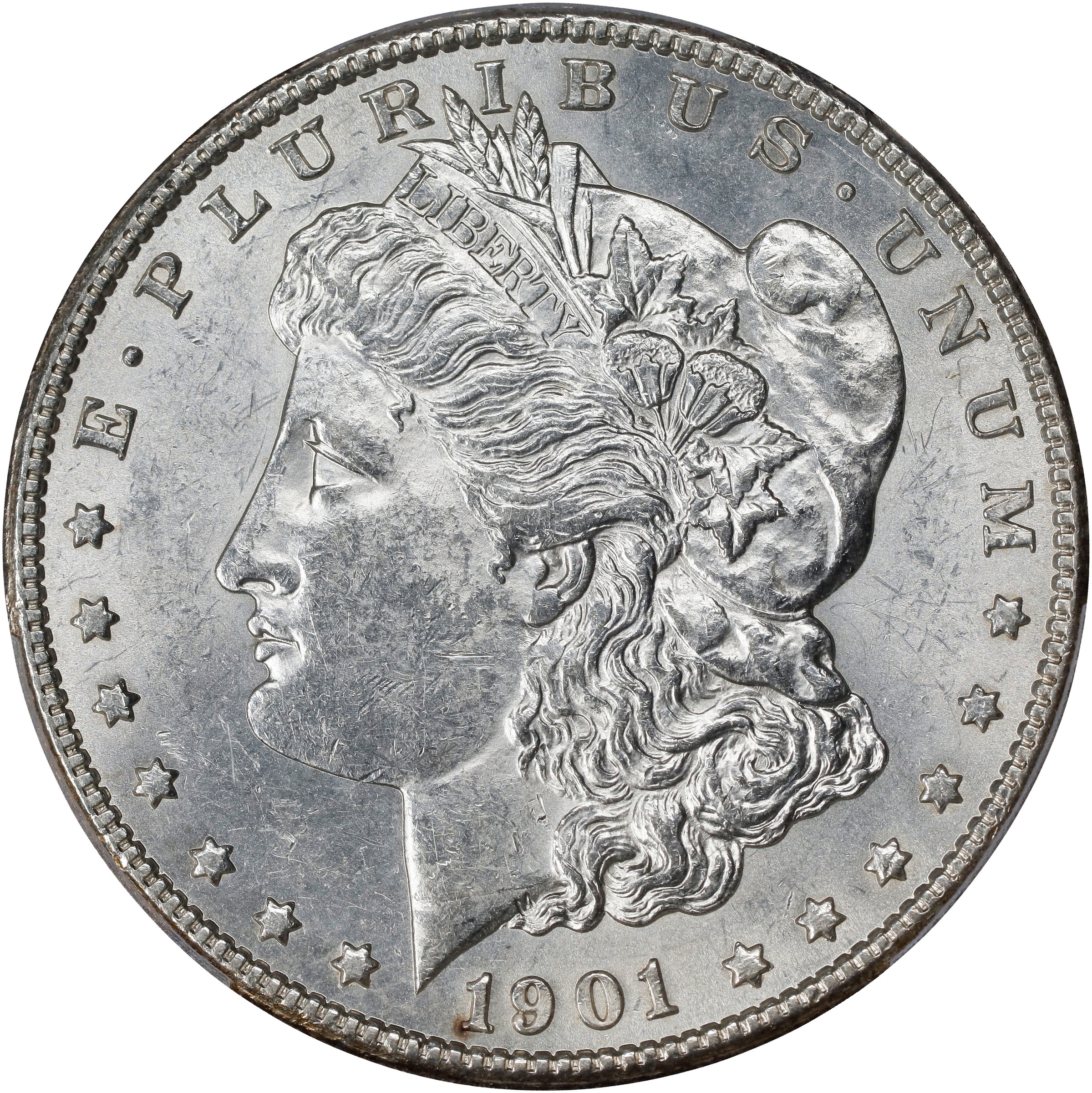 1901-S $1 AU55 CAC thumbnail 5