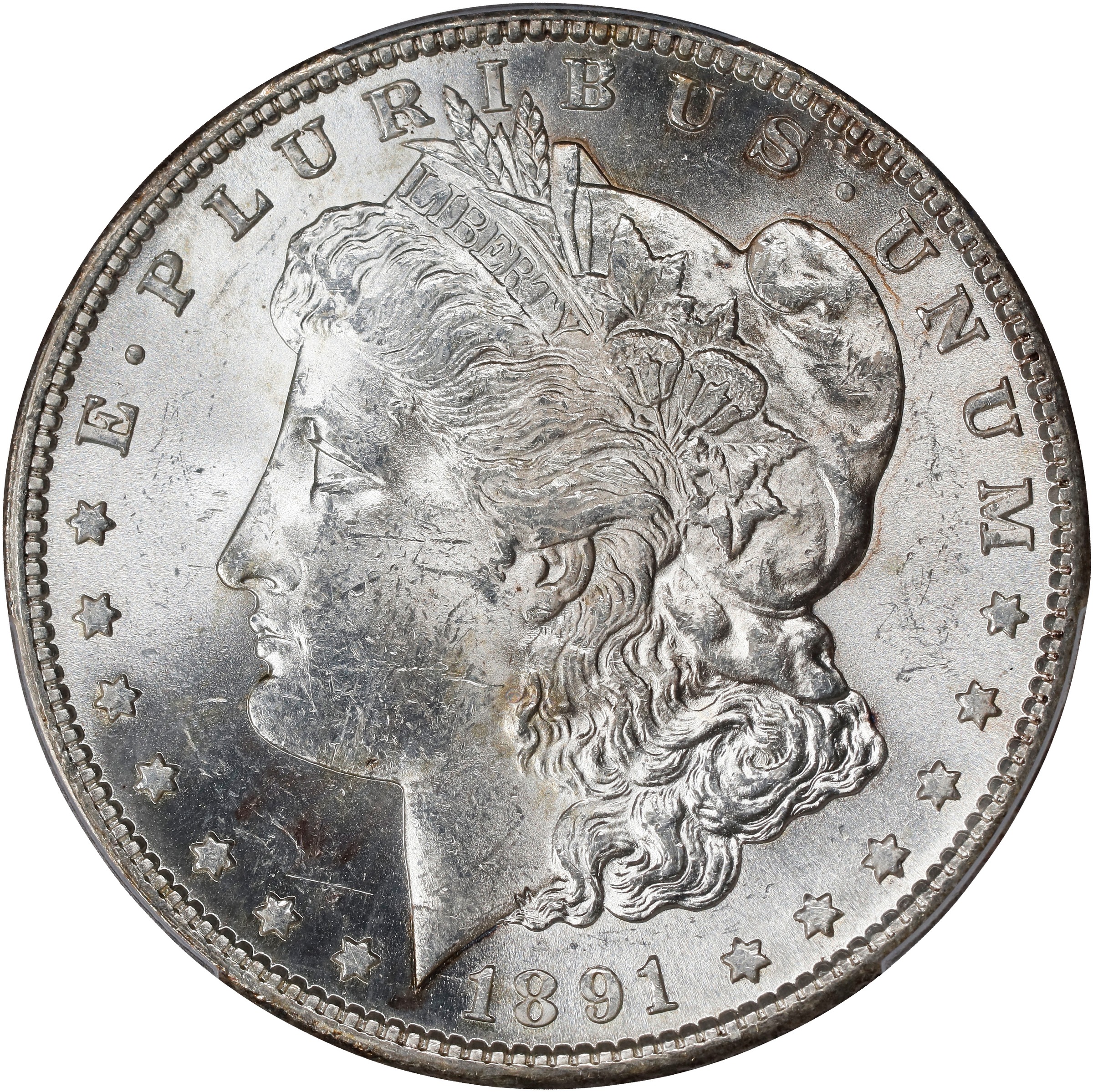 1891-S $1 MS64 CAC thumbnail 7