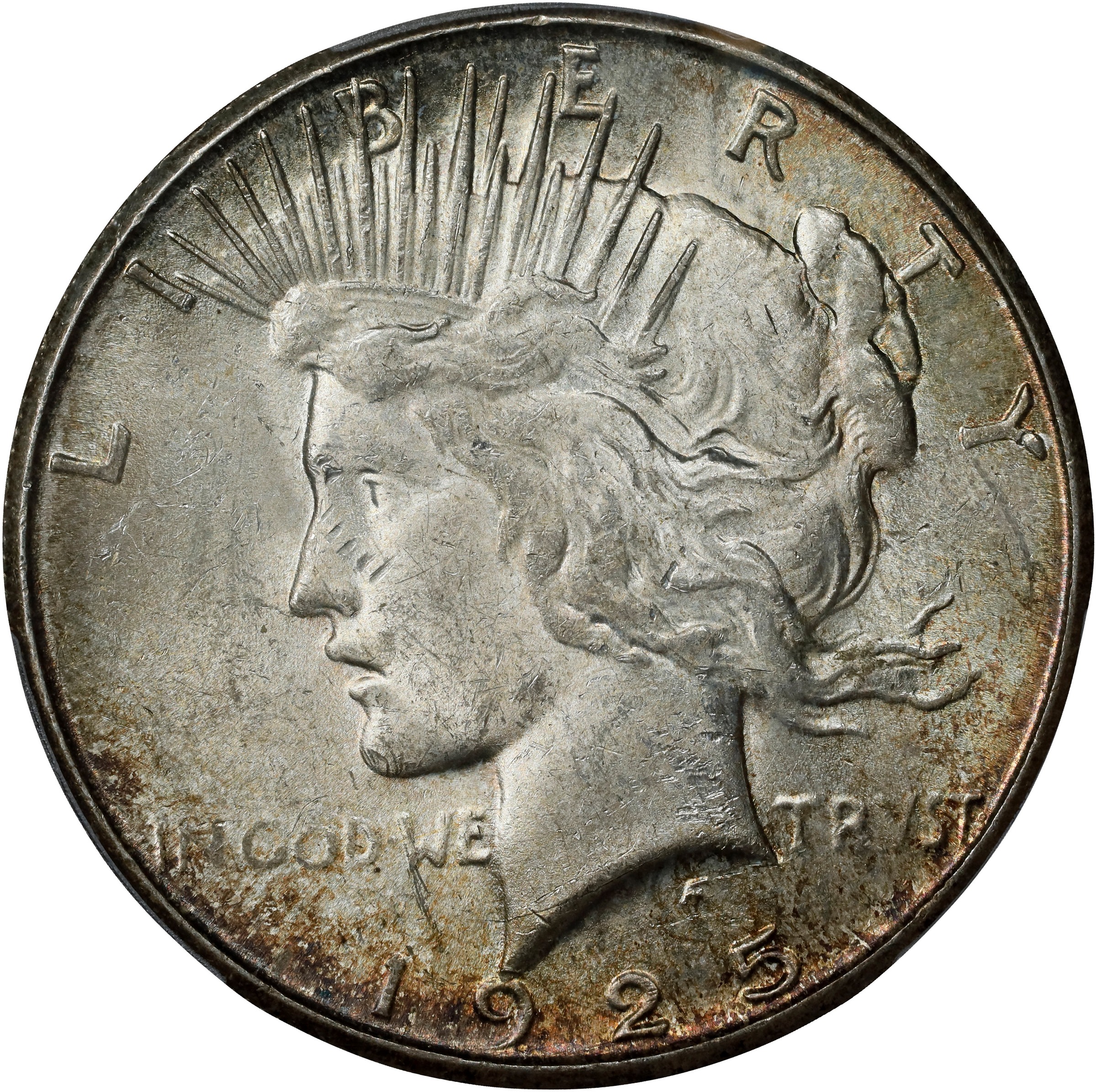 1925-S $1 VG8 CAC thumbnail 3