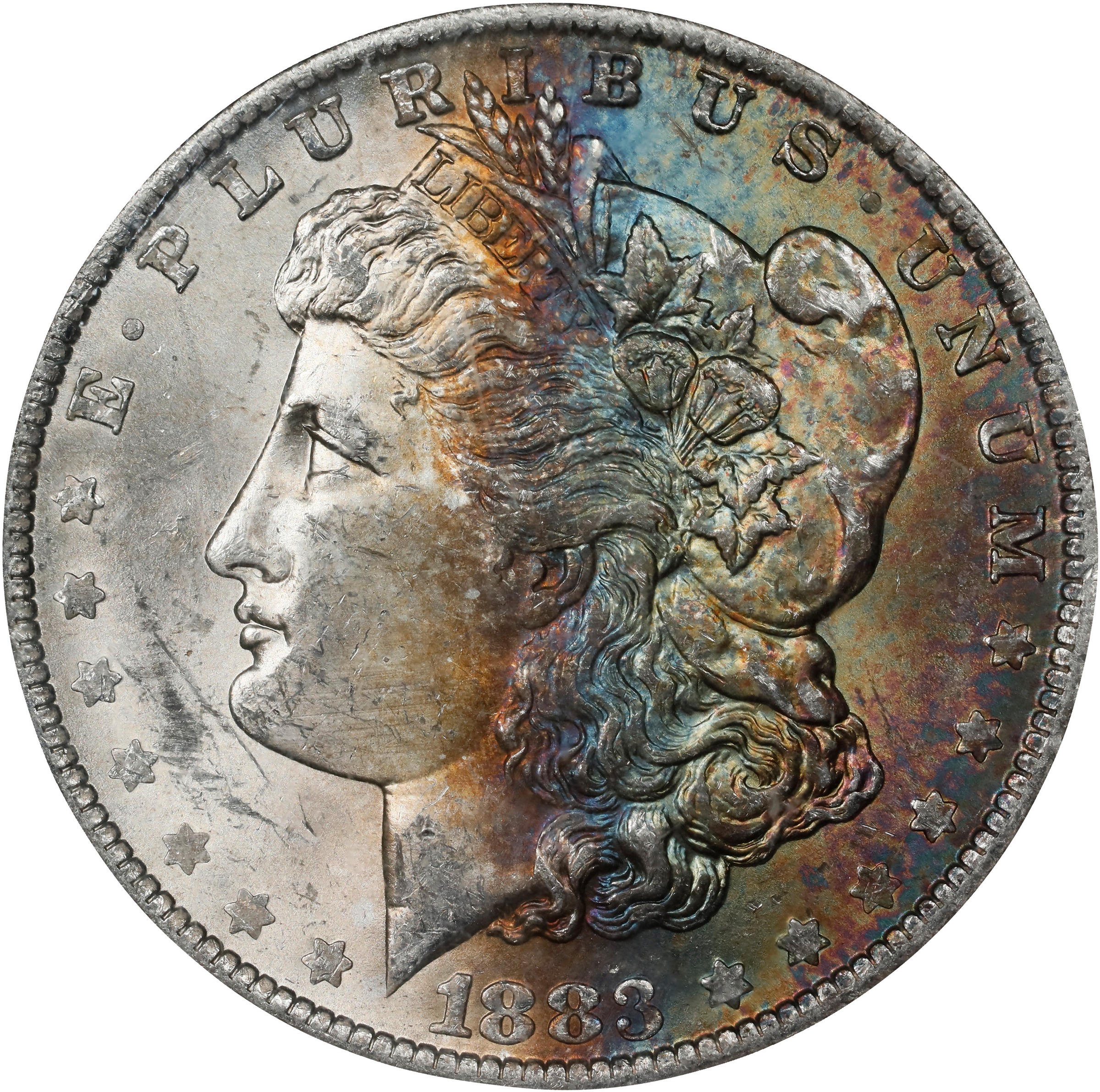 1883-O $1  Clashed Reverse M, VAM-1F3 G4 thumbnail 9