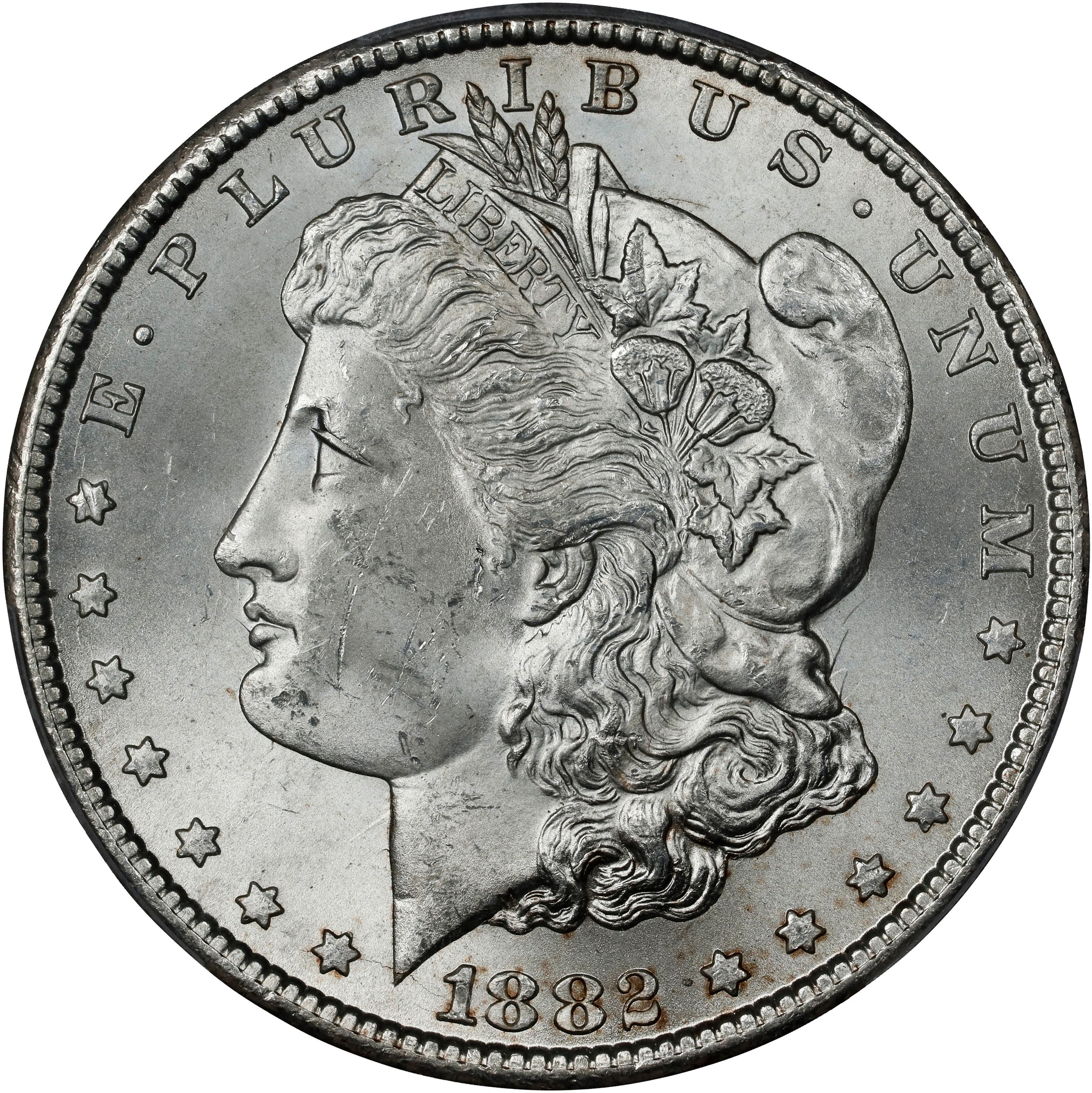 1882-CC $1  Multiple Vee Clashed Reverse, VAM-2C3 VG8 thumbnail 7