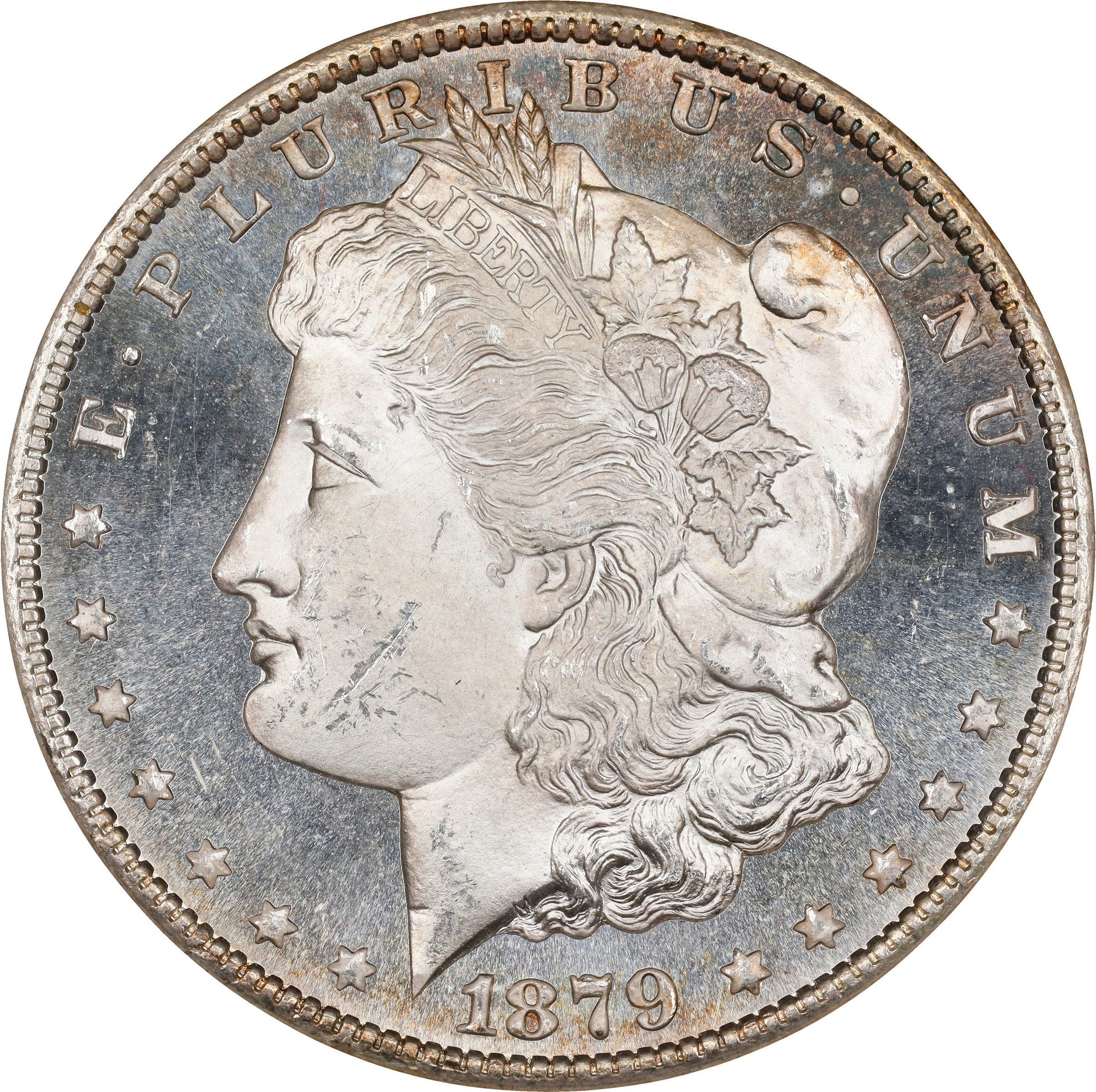 1879-S $1  MS PL AU53 PL CAC thumbnail 6