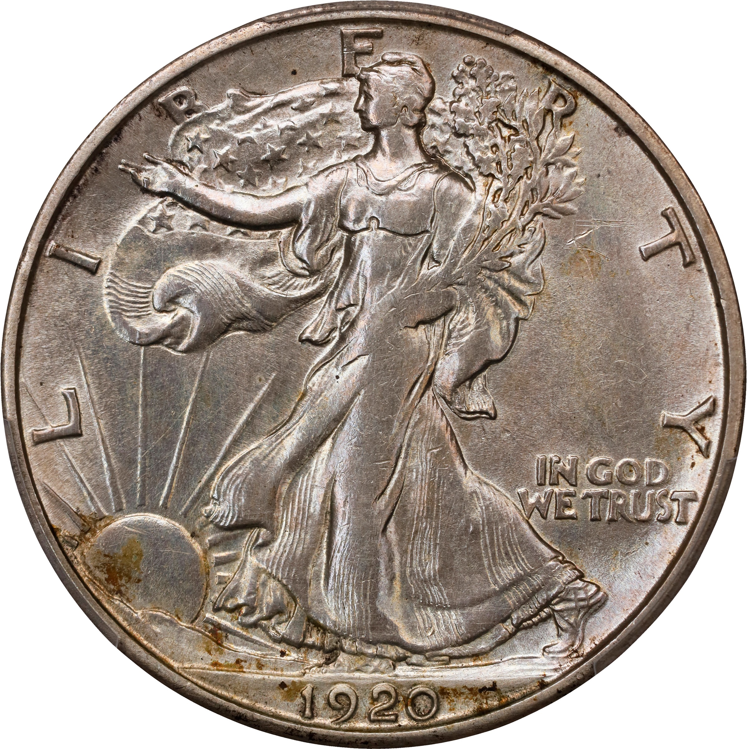 1920-S 50c AG2 CAC thumbnail 3