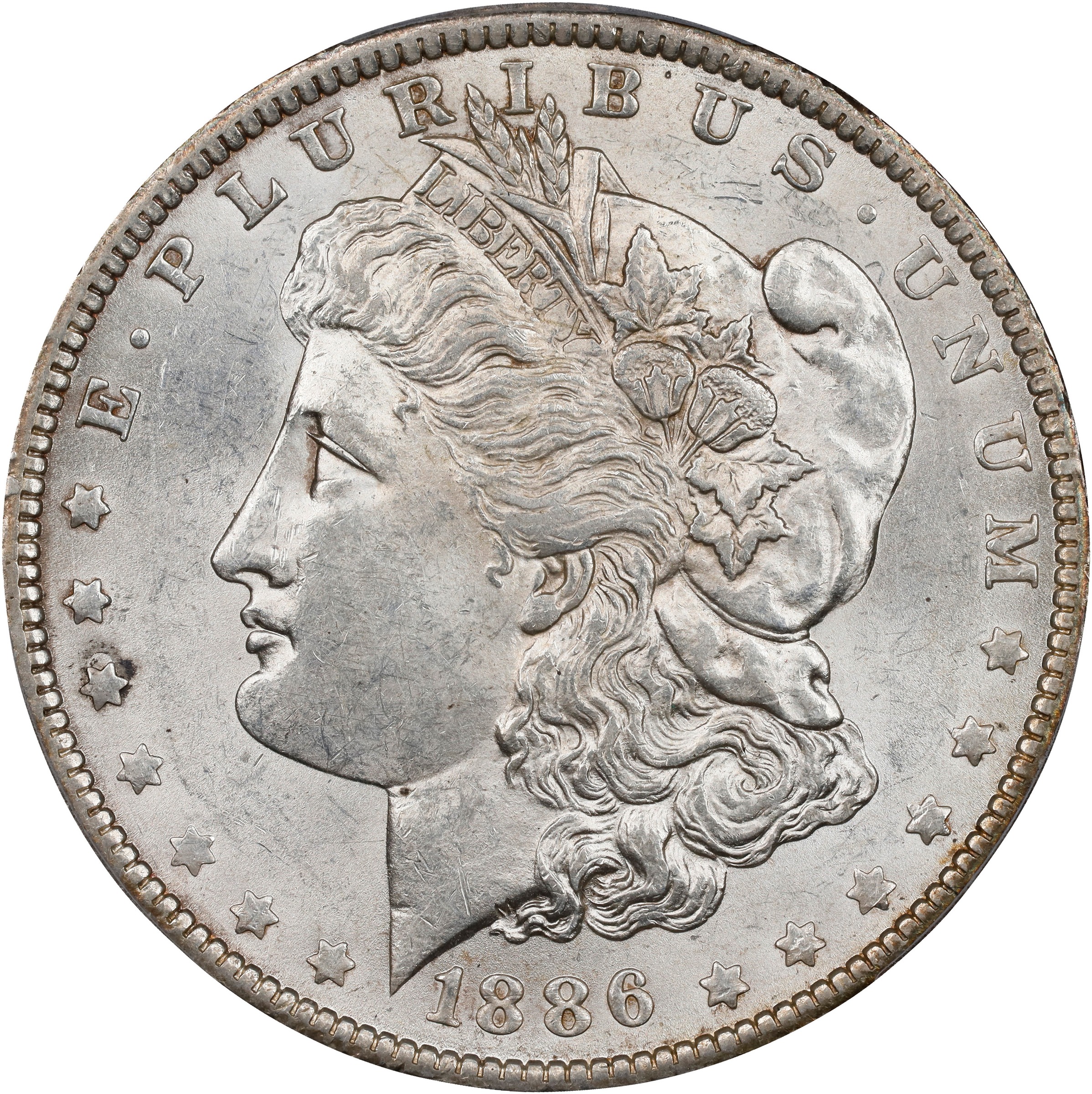 1886-O $1  Clashed Rev. BER, Multiple, VAM-1A2 MS thumbnail 5