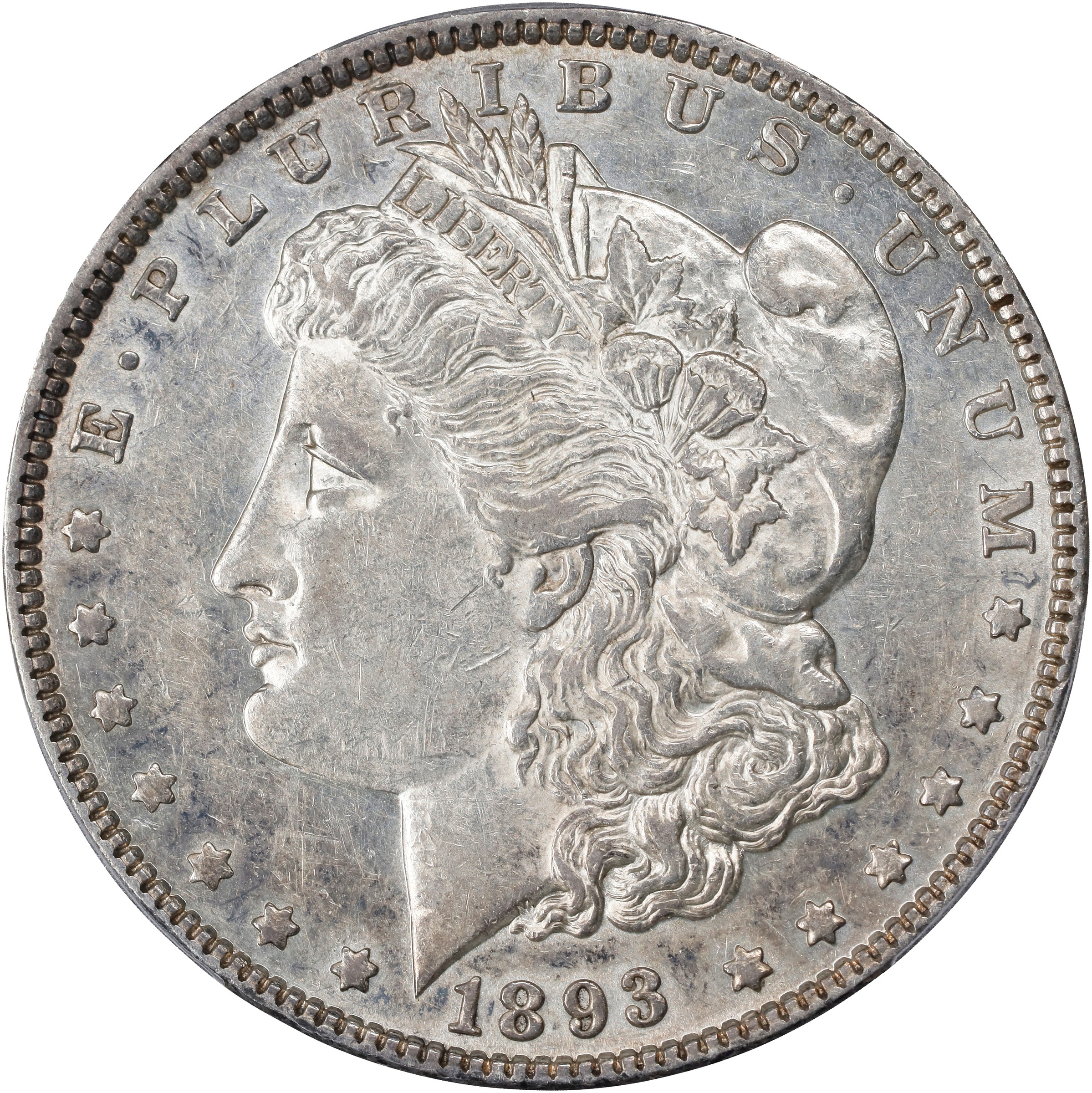 1893 $1 MS64 CAC thumbnail 7
