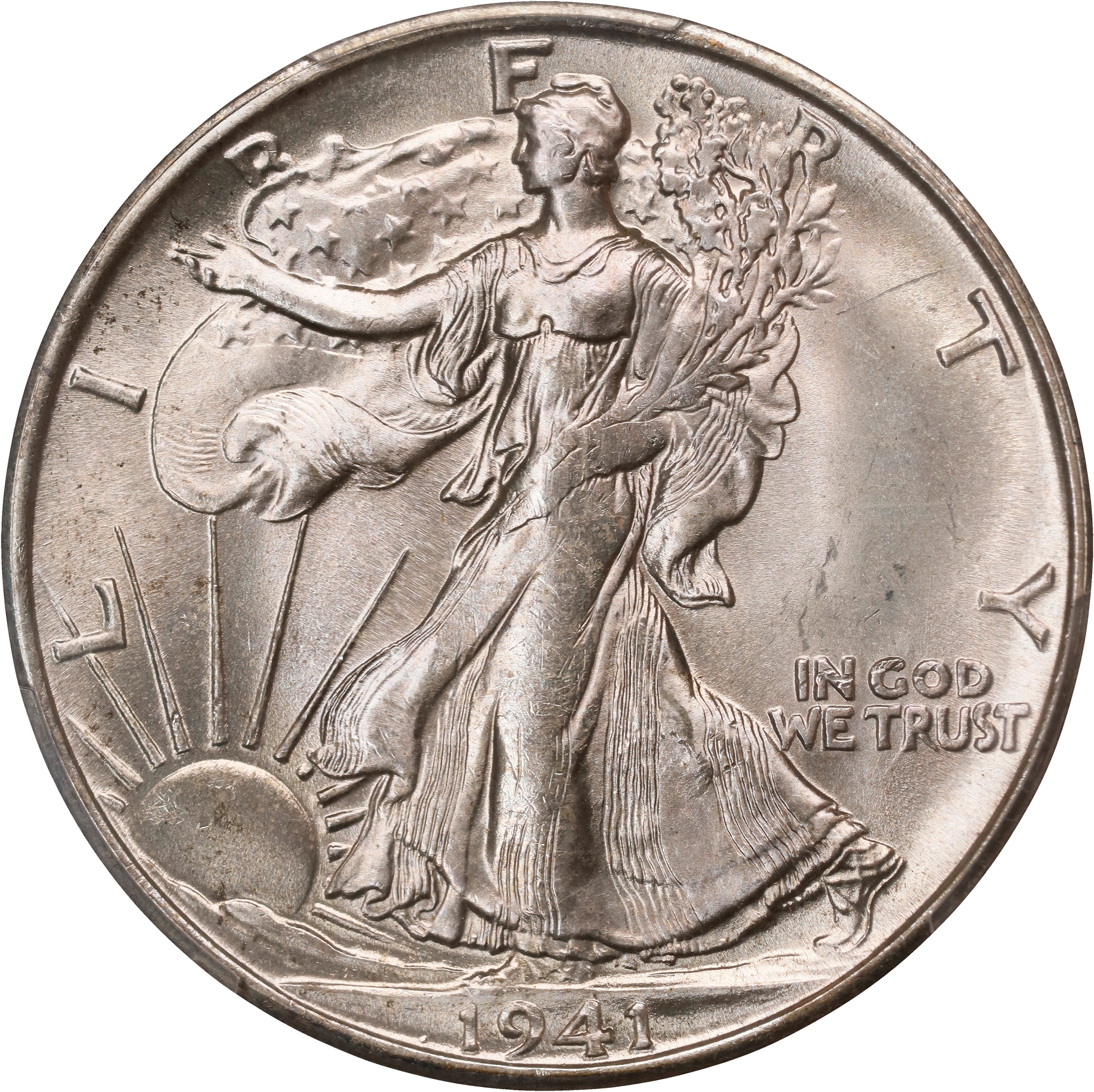 1941-S 50c MS67 CAC thumbnail 3