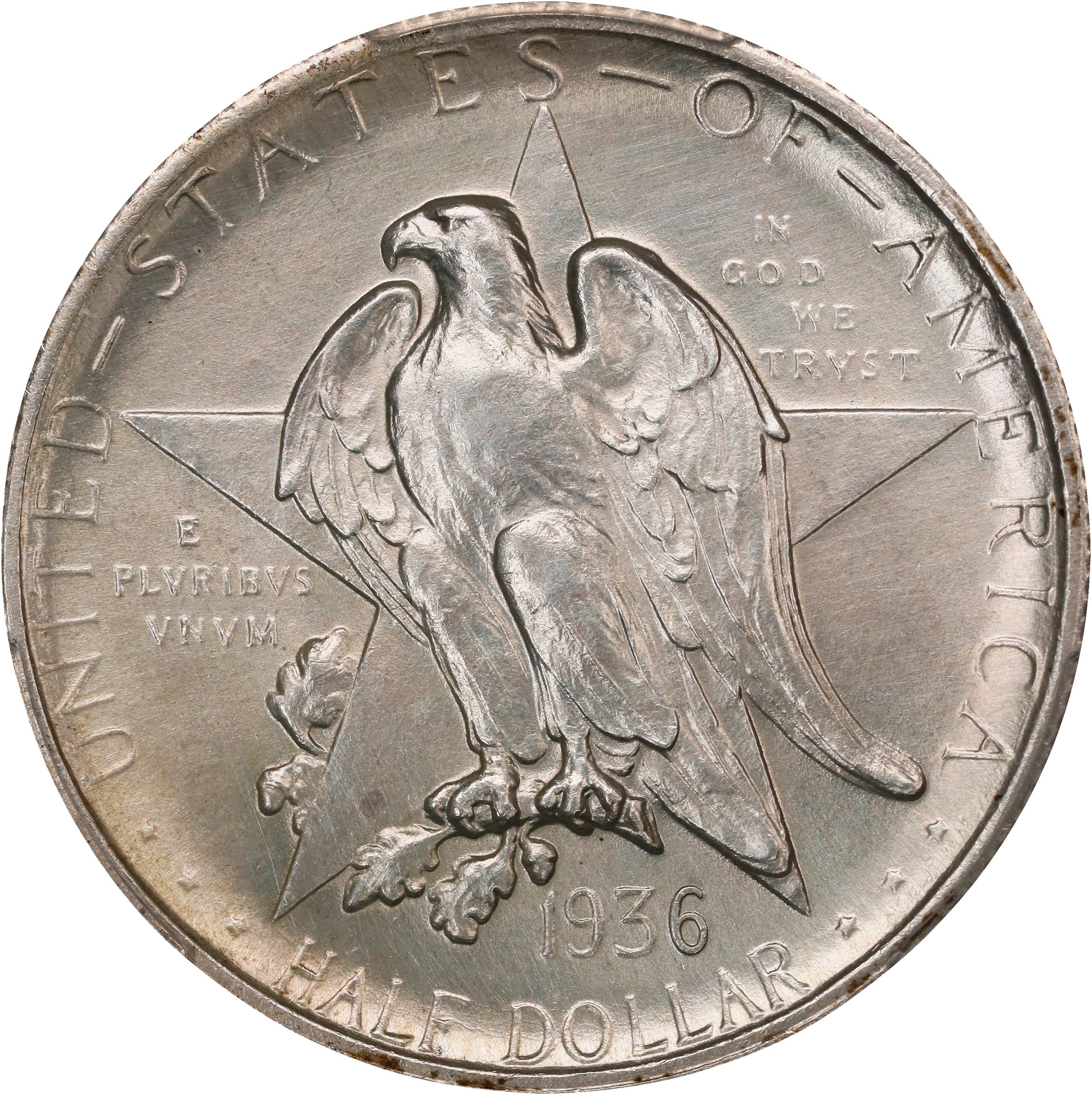 1936 50c Texas MS thumbnail 3
