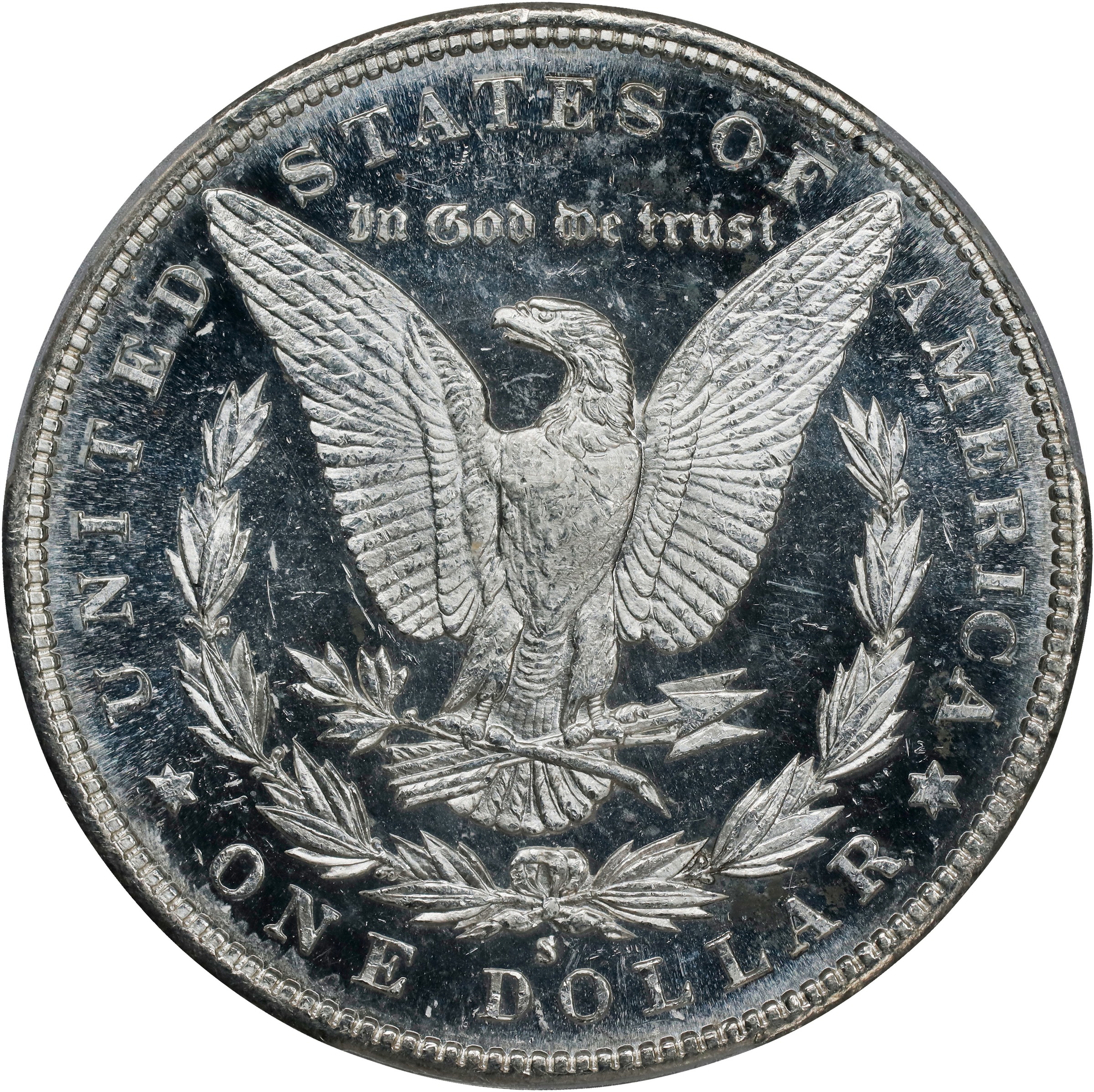 1886-S $1  MS DMPL MS63 DMPL CAC thumbnail 10