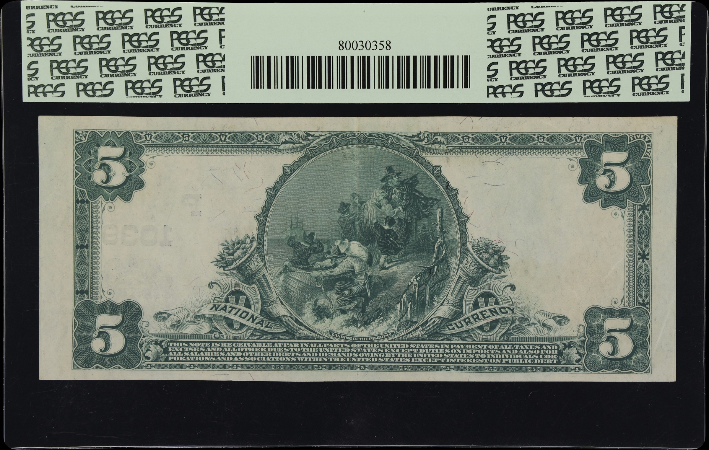 1902 $5  3rd Charter Period, 3rd Issue, Plain Back (Fr. 604) thumbnail 17