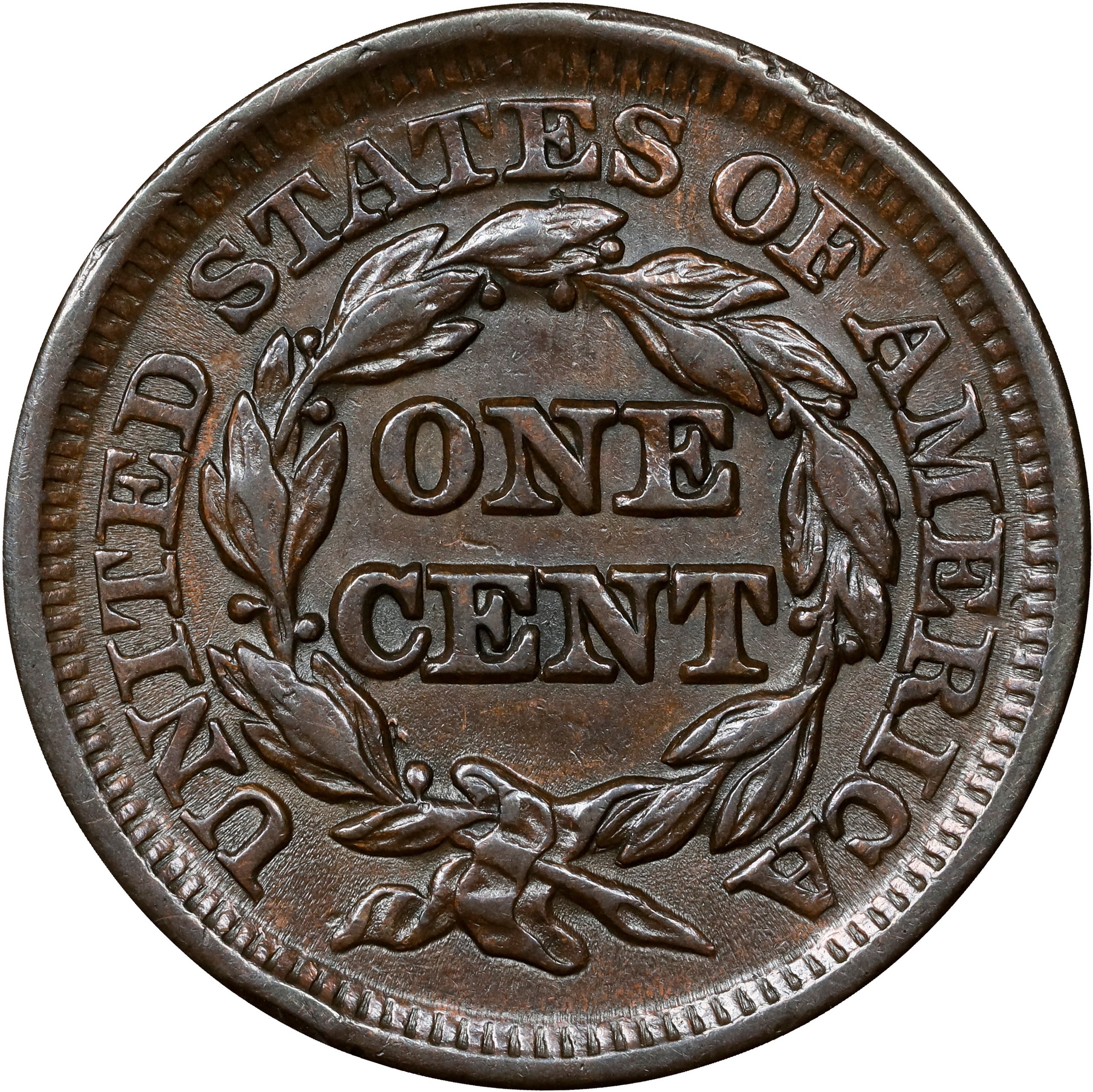 1846 1c Small Date, N-5 MS BN thumbnail 3
