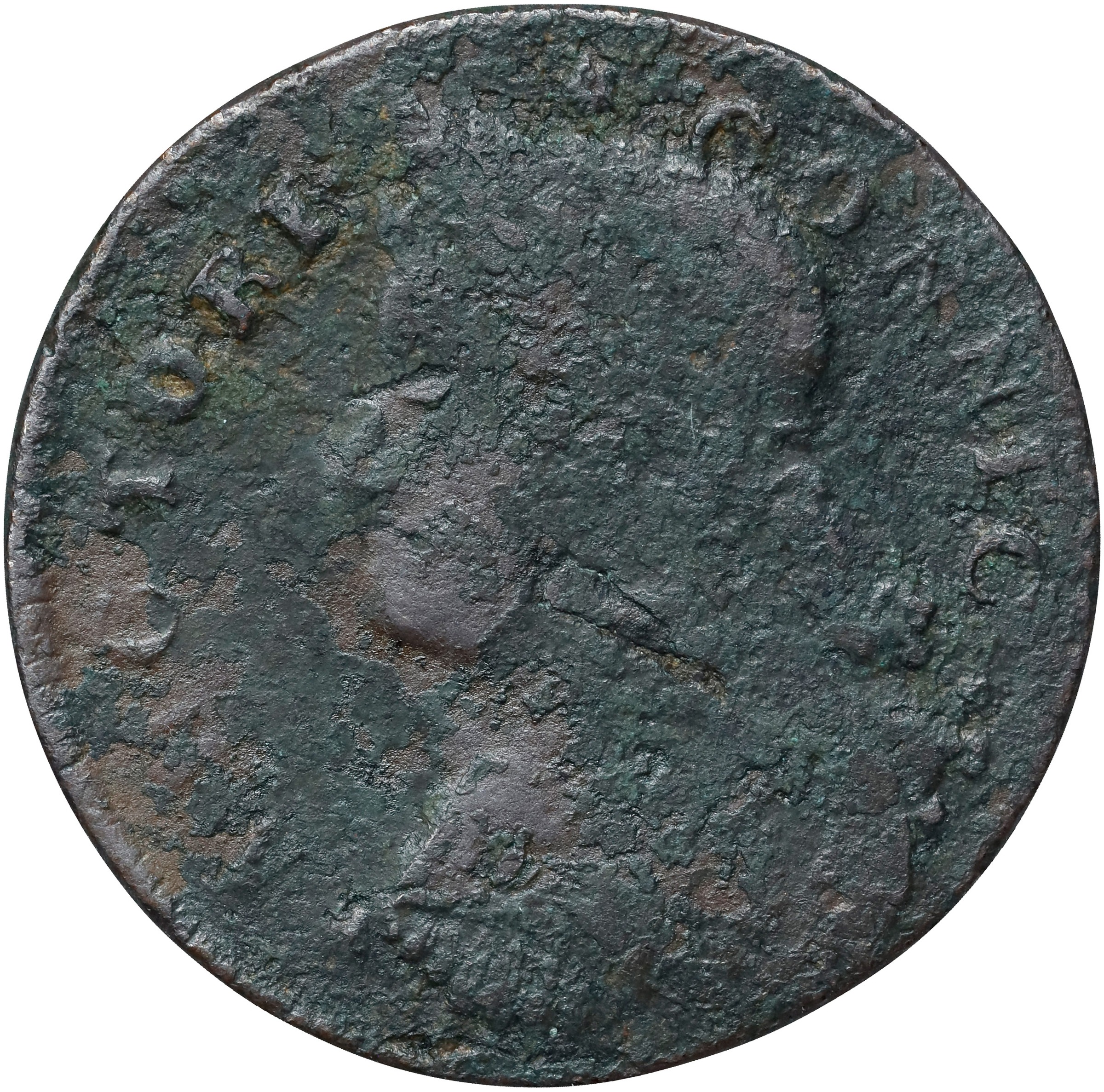 1787 Copper Connecticut, Draped Bust Left MS BN thumbnail 3