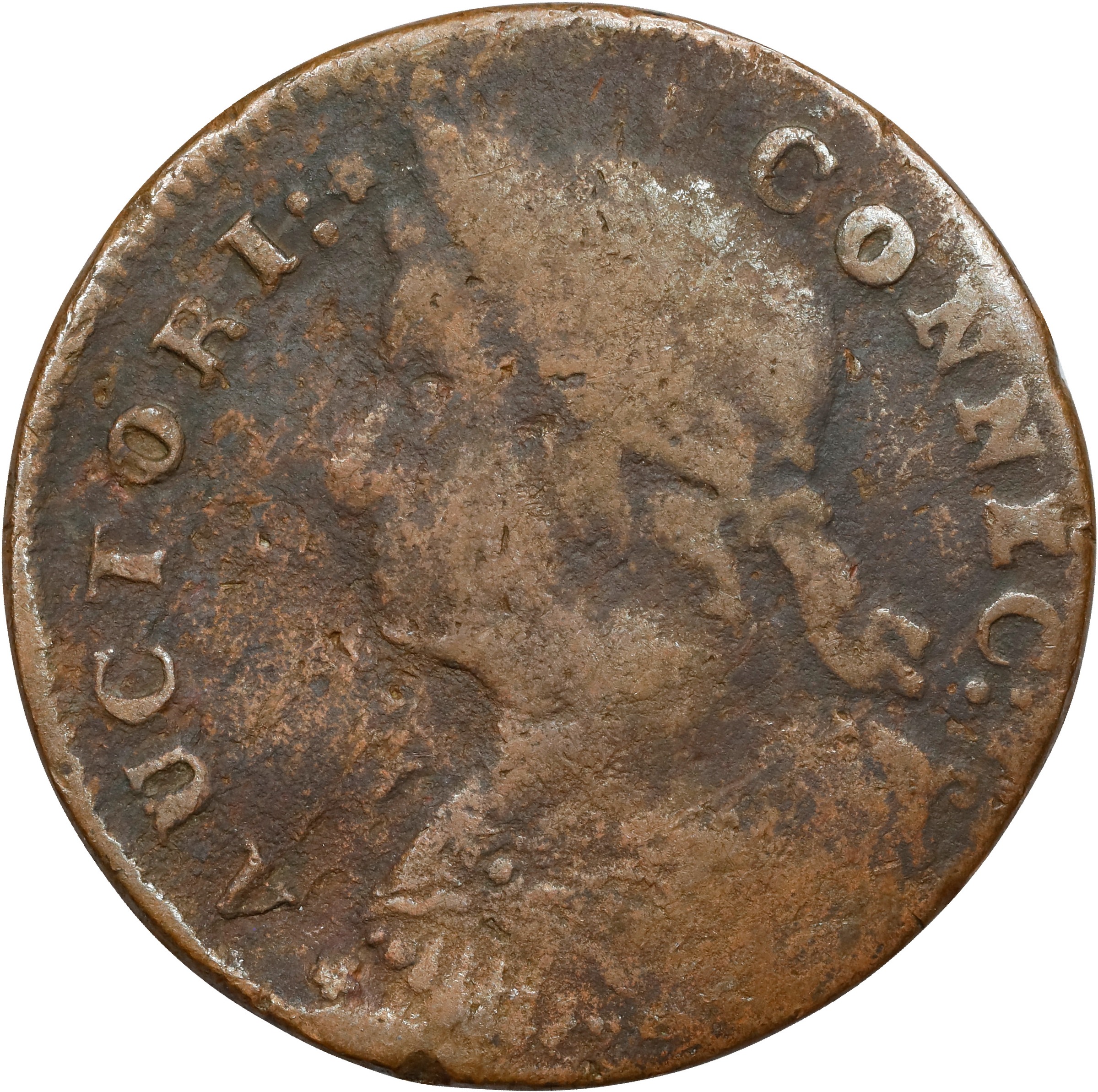 1787 Copper Connecticut, Draped Bust Left MS BN thumbnail 7