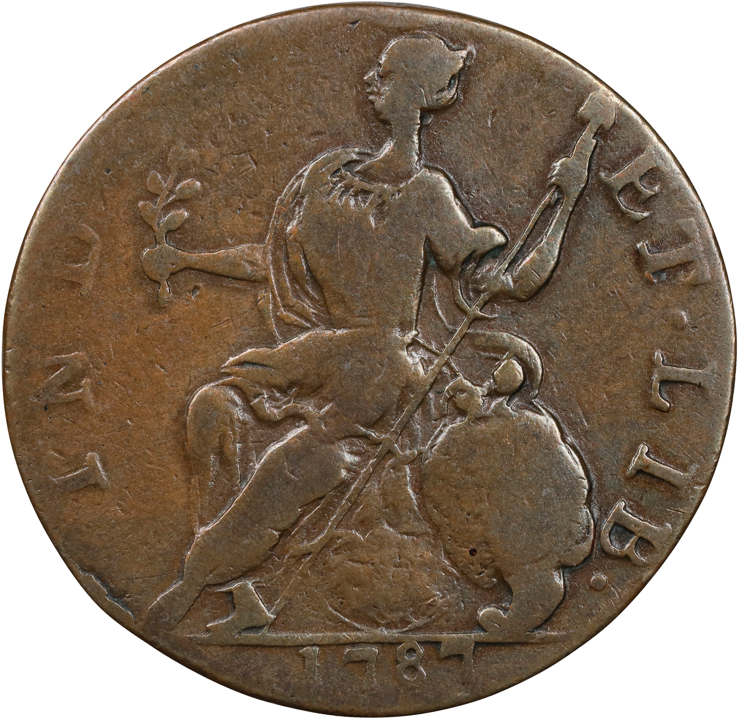 1787 Copper Connecticut, Mailed Bust Left, Horned MS BN thumbnail 15