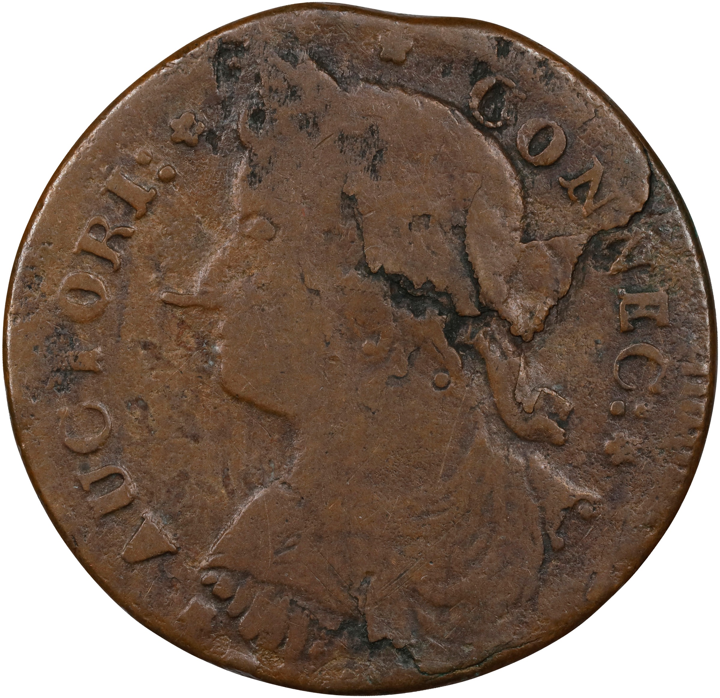 1787 Copper Connecticut, Draped Bust Left MS BN thumbnail 12