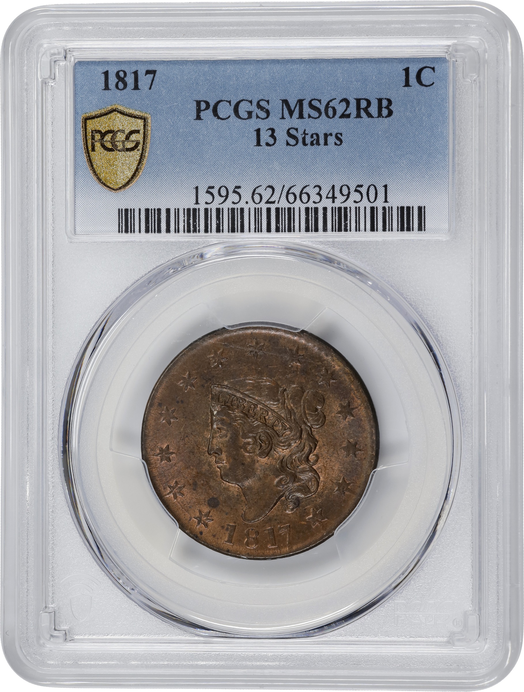 1817 1c 13 Stars MS RD thumbnail 15