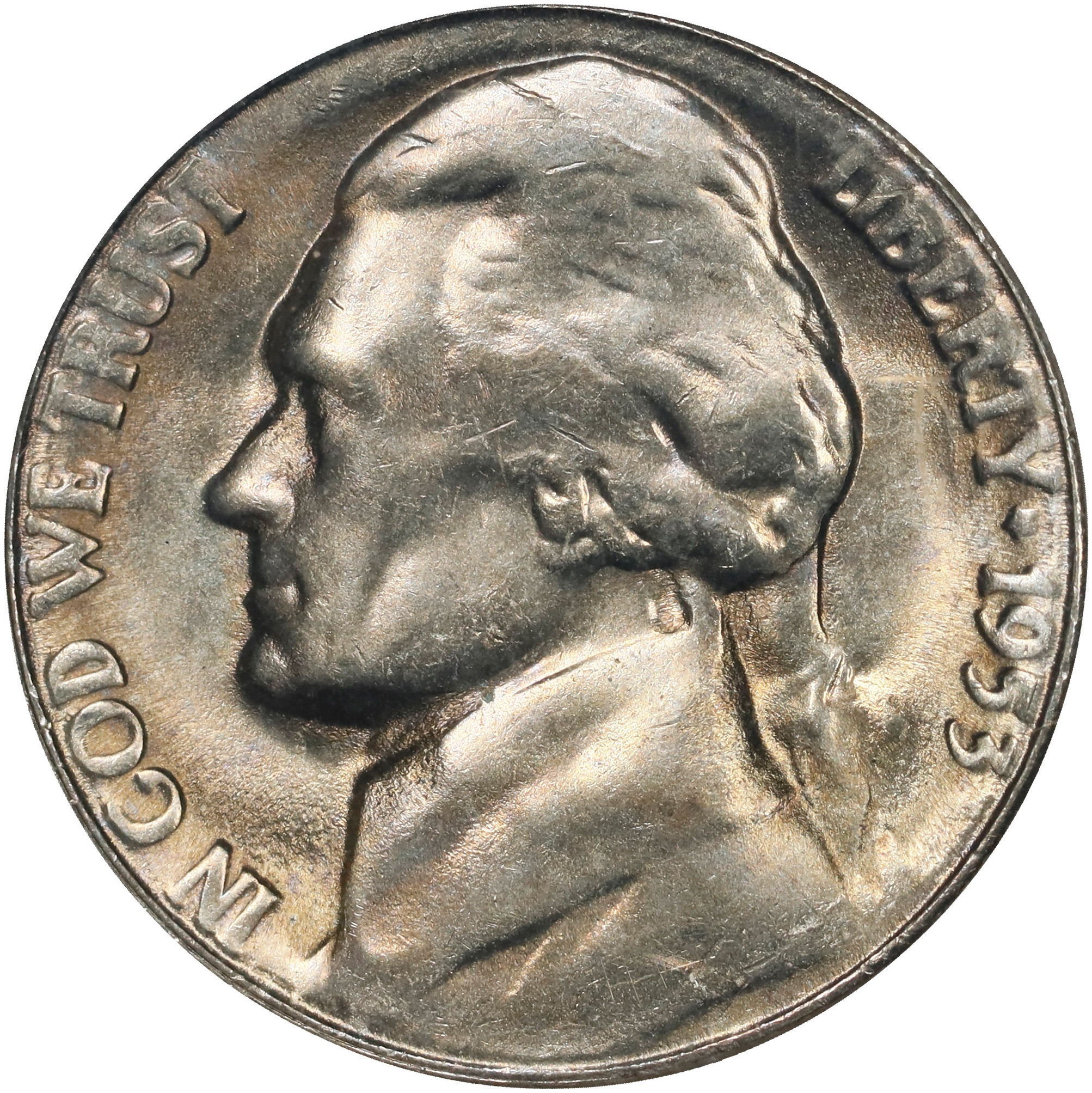 1953-S 5c MS FS thumbnail 2