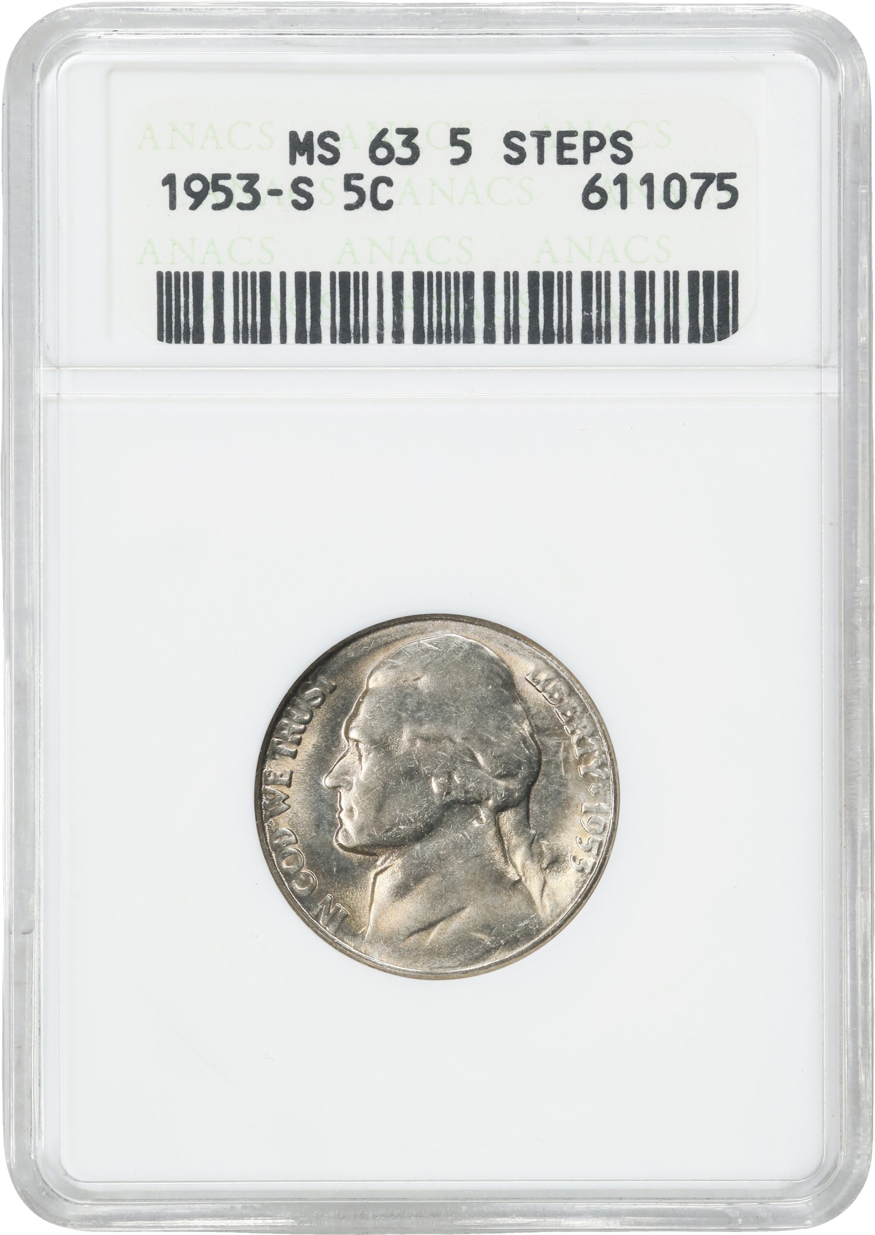 1953-S 5c MS FS thumbnail 15