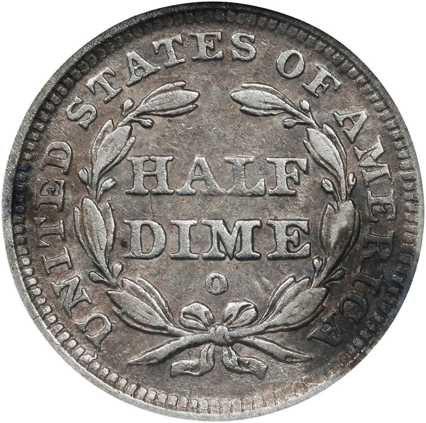 1840-O H10c Drapery G6 CAC thumbnail 22