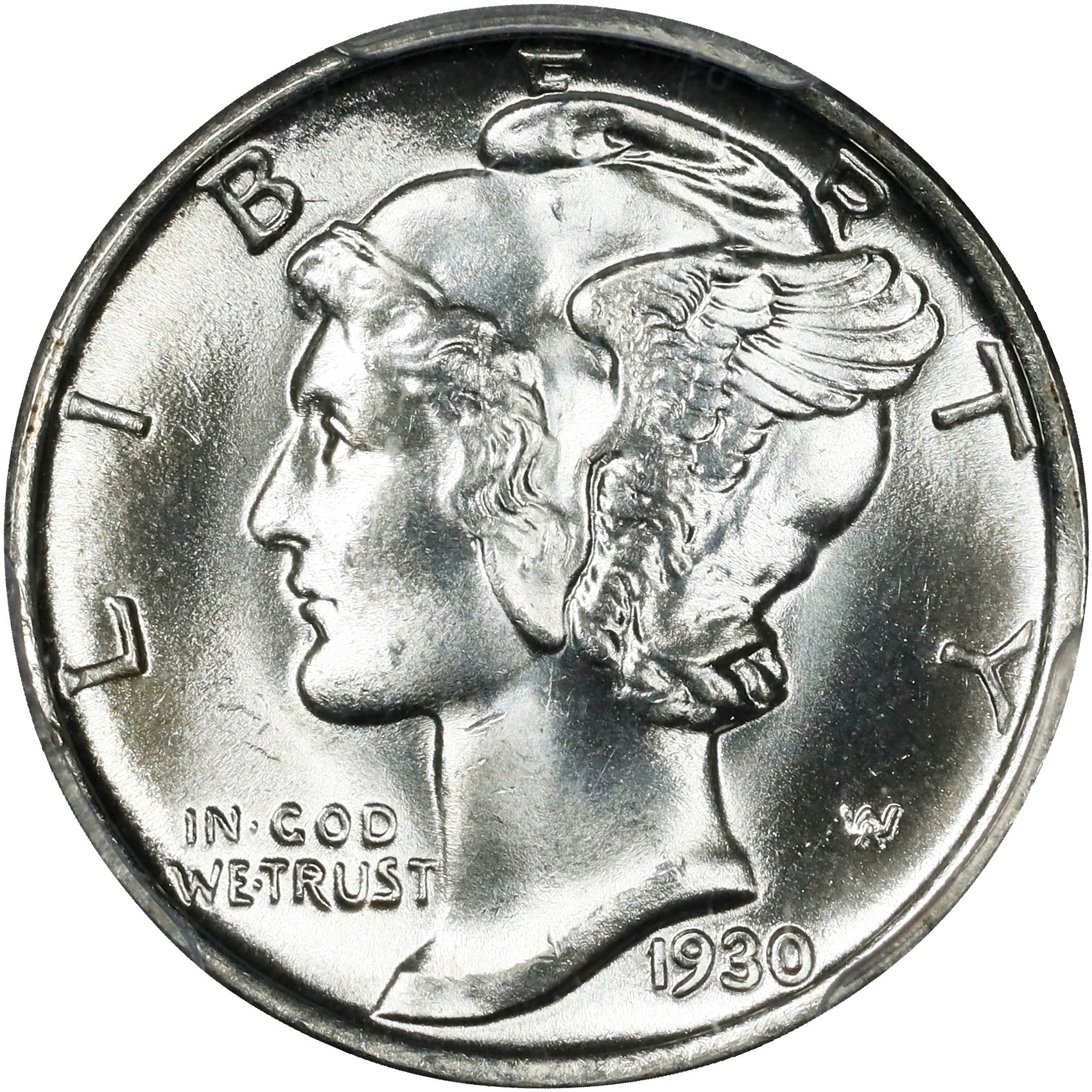 1930-S 10c F12 CAC thumbnail 2