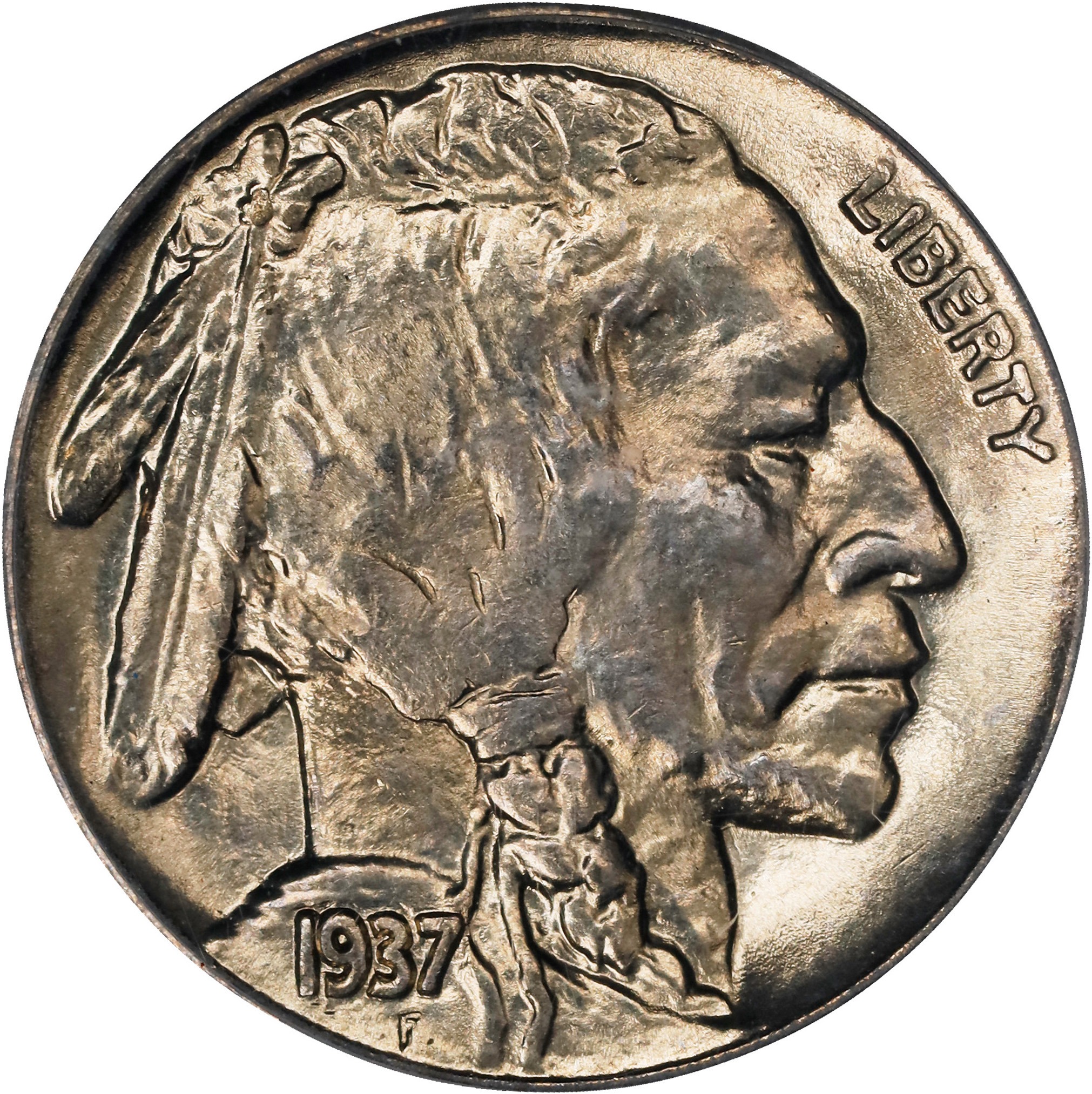1937-D 5c MS thumbnail 3