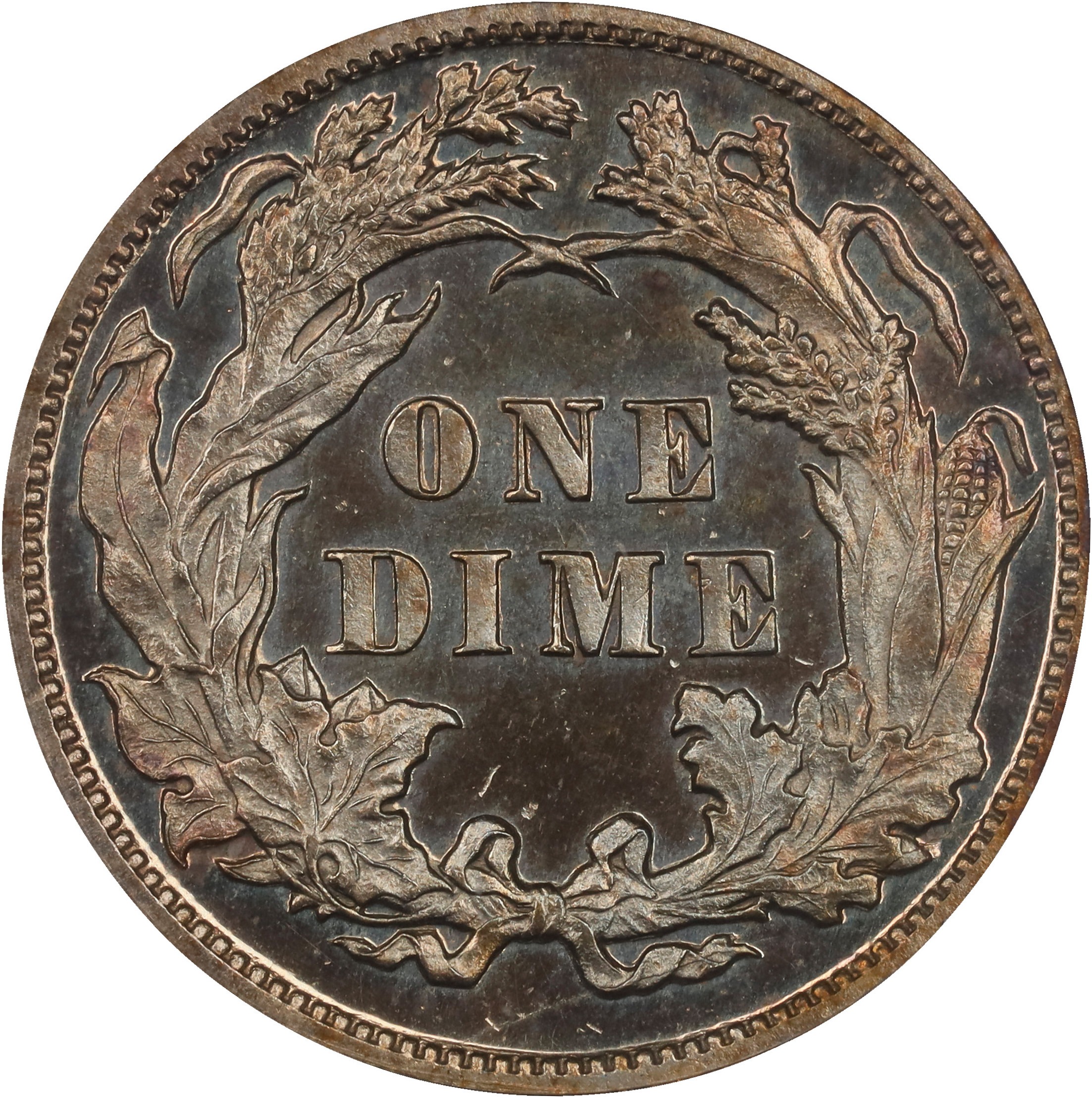 1891 10c AU50 CAC thumbnail 19