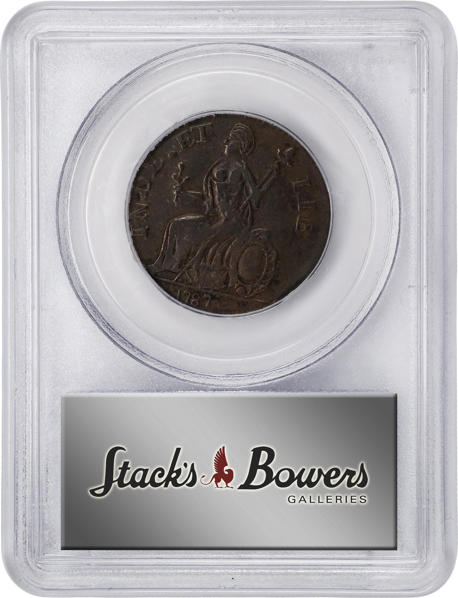 1787 Copper Connecticut, Mailed Bust Right, Mutton MS BN thumbnail 14
