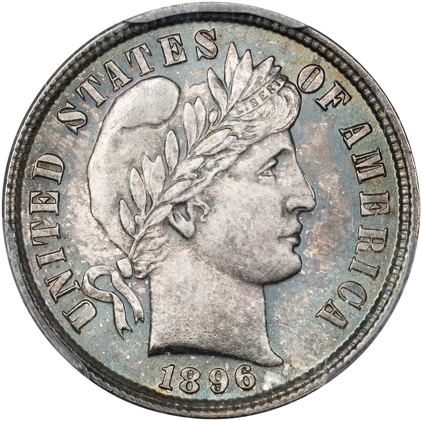 1896 10c MS PL MS63 PL thumbnail 2