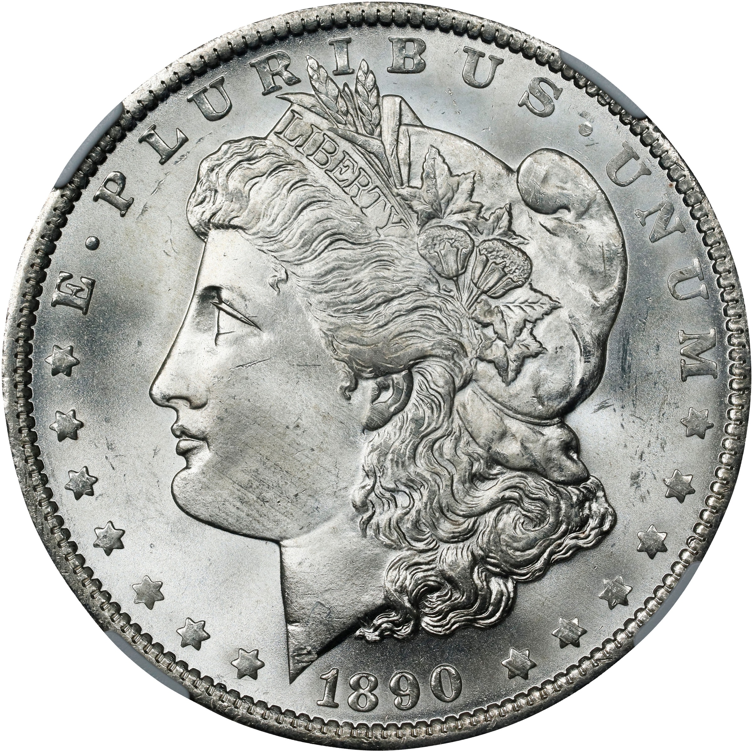 1890-O $1 XF40 CAC thumbnail 2