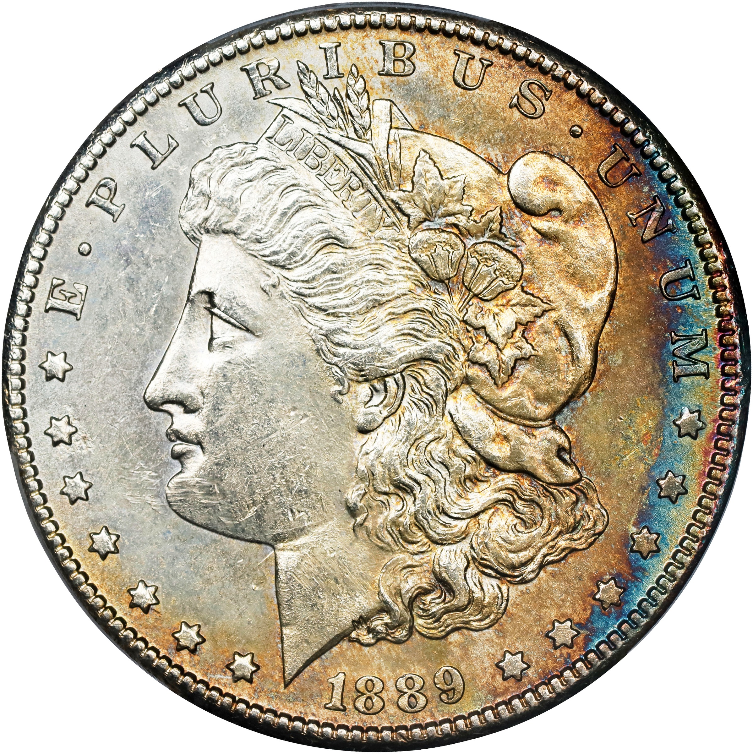 1889-CC $1  Dropped C, VAM-5A MS64 thumbnail 2