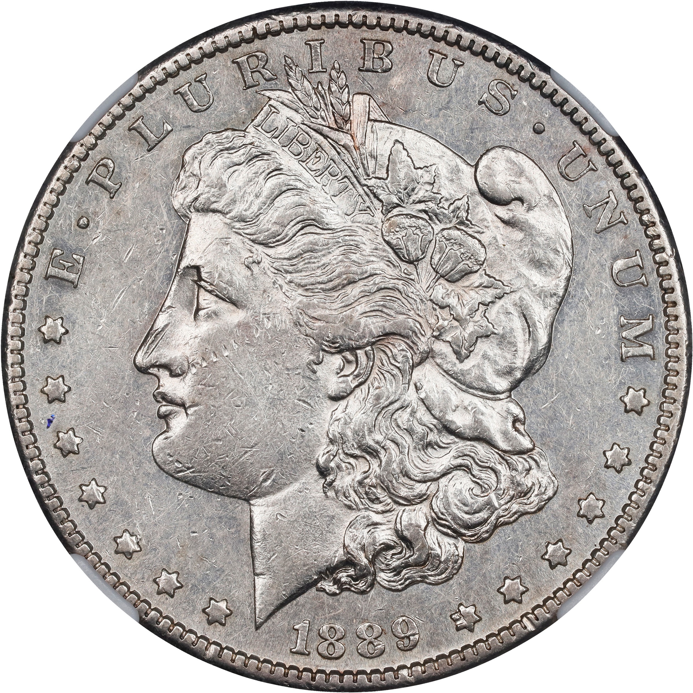 1889-CC $1  Dropped C, VAM-5A VF30 thumbnail 2