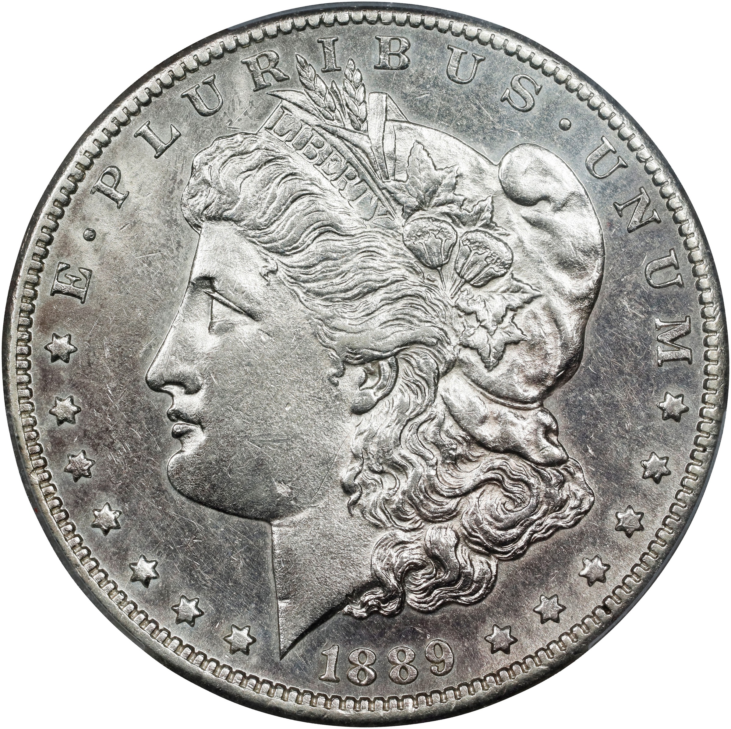 1889-CC $1  Dropped C, VAM-5A VF20 CAC thumbnail 2