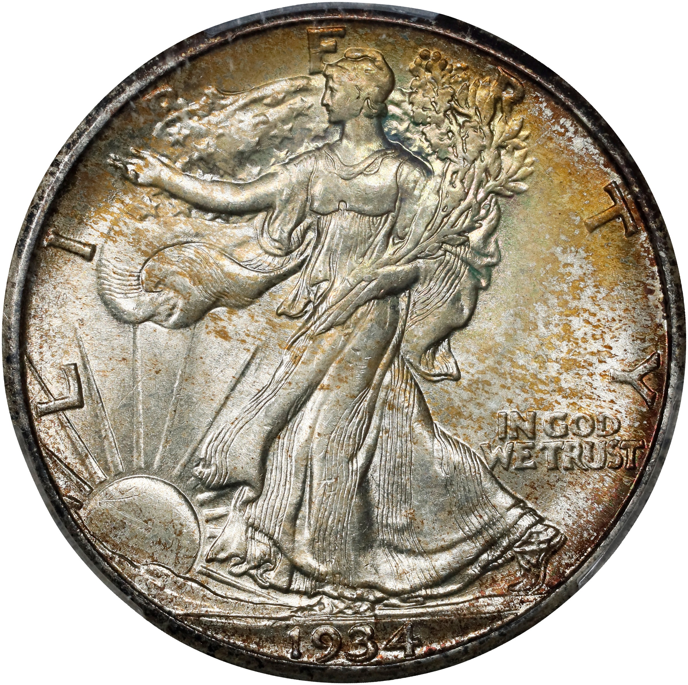 1934-S 50c MS61 CAC thumbnail 3