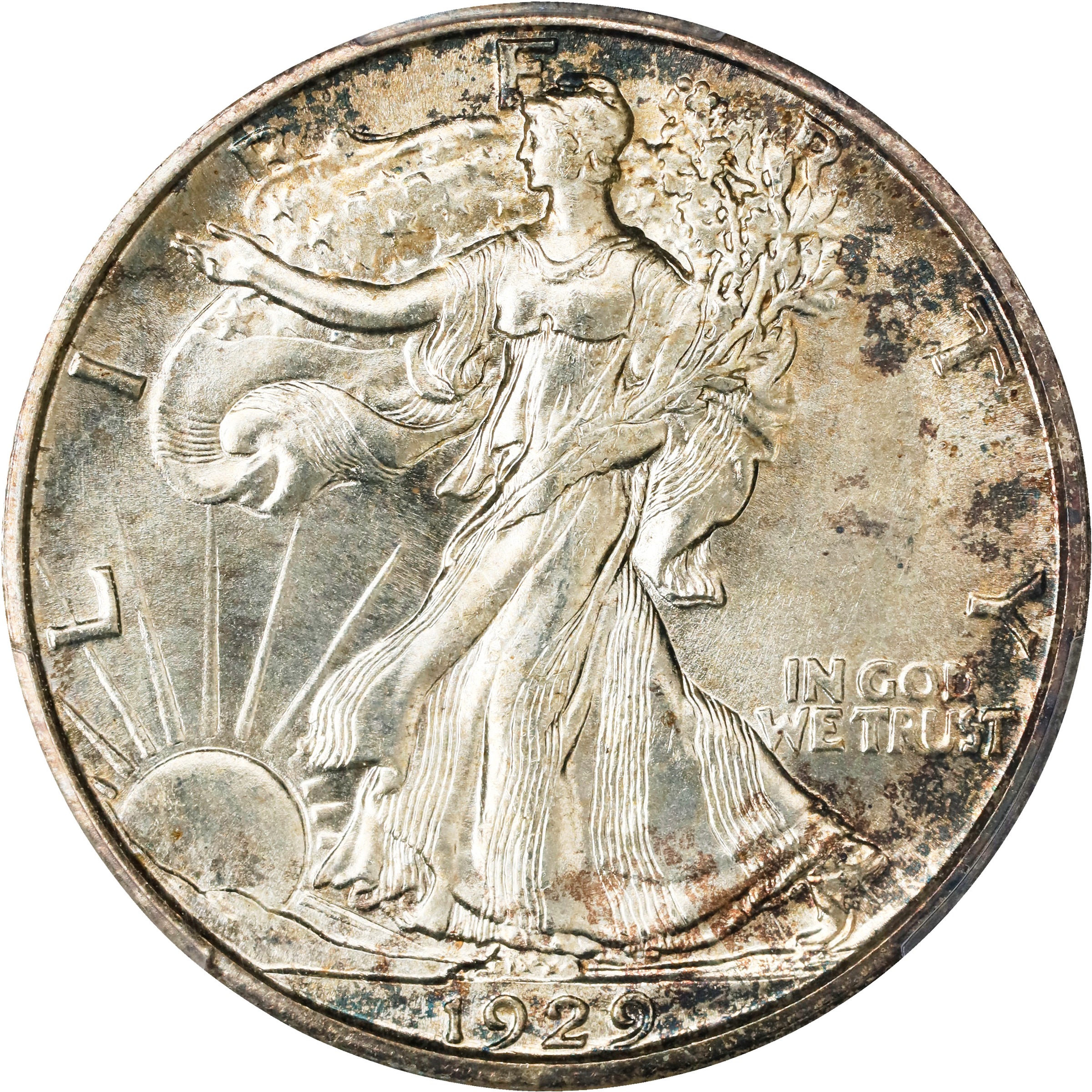1929-S 50c MS63 CAC thumbnail 3
