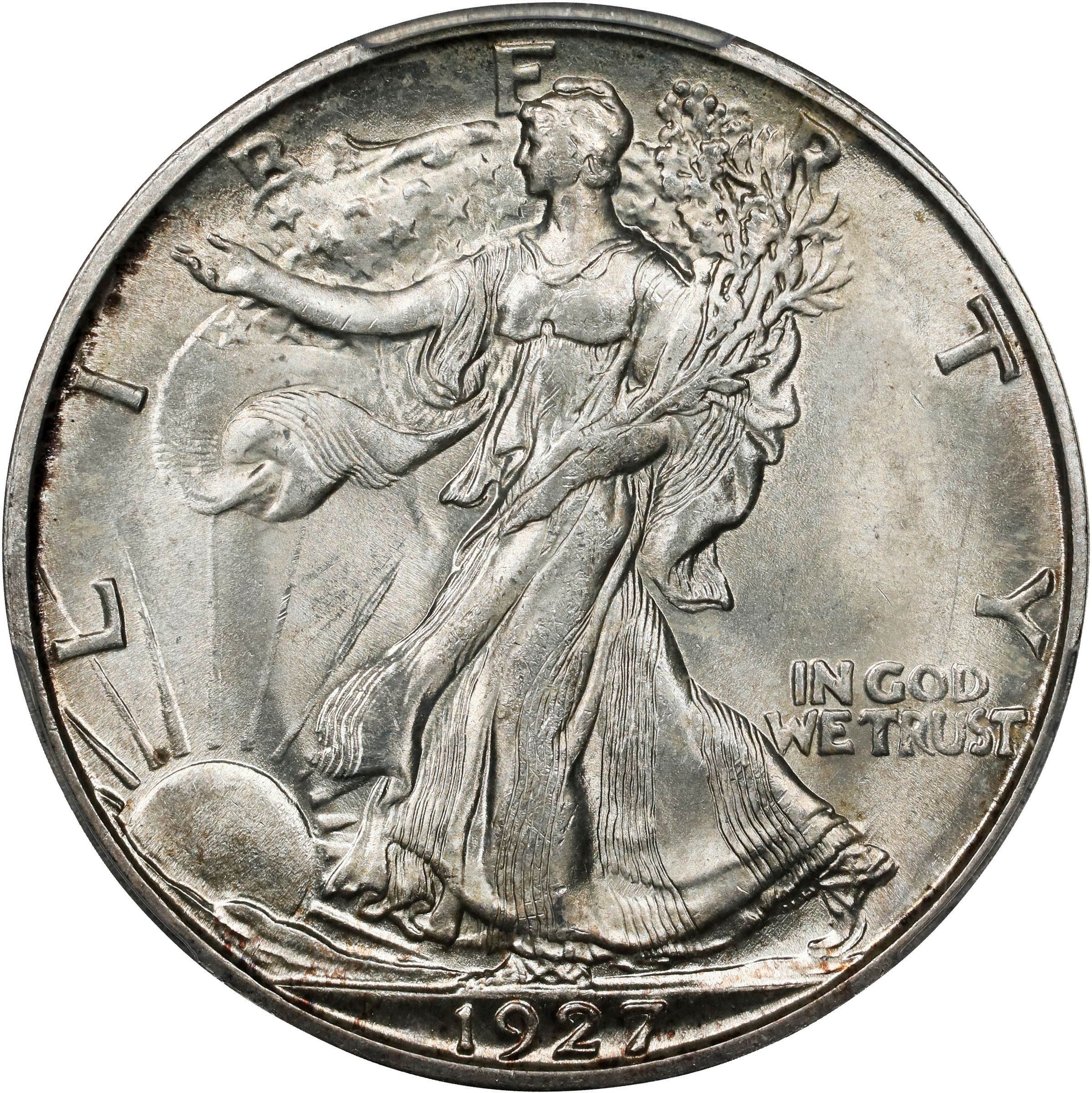 1927-S 50c XF45 CAC thumbnail 3