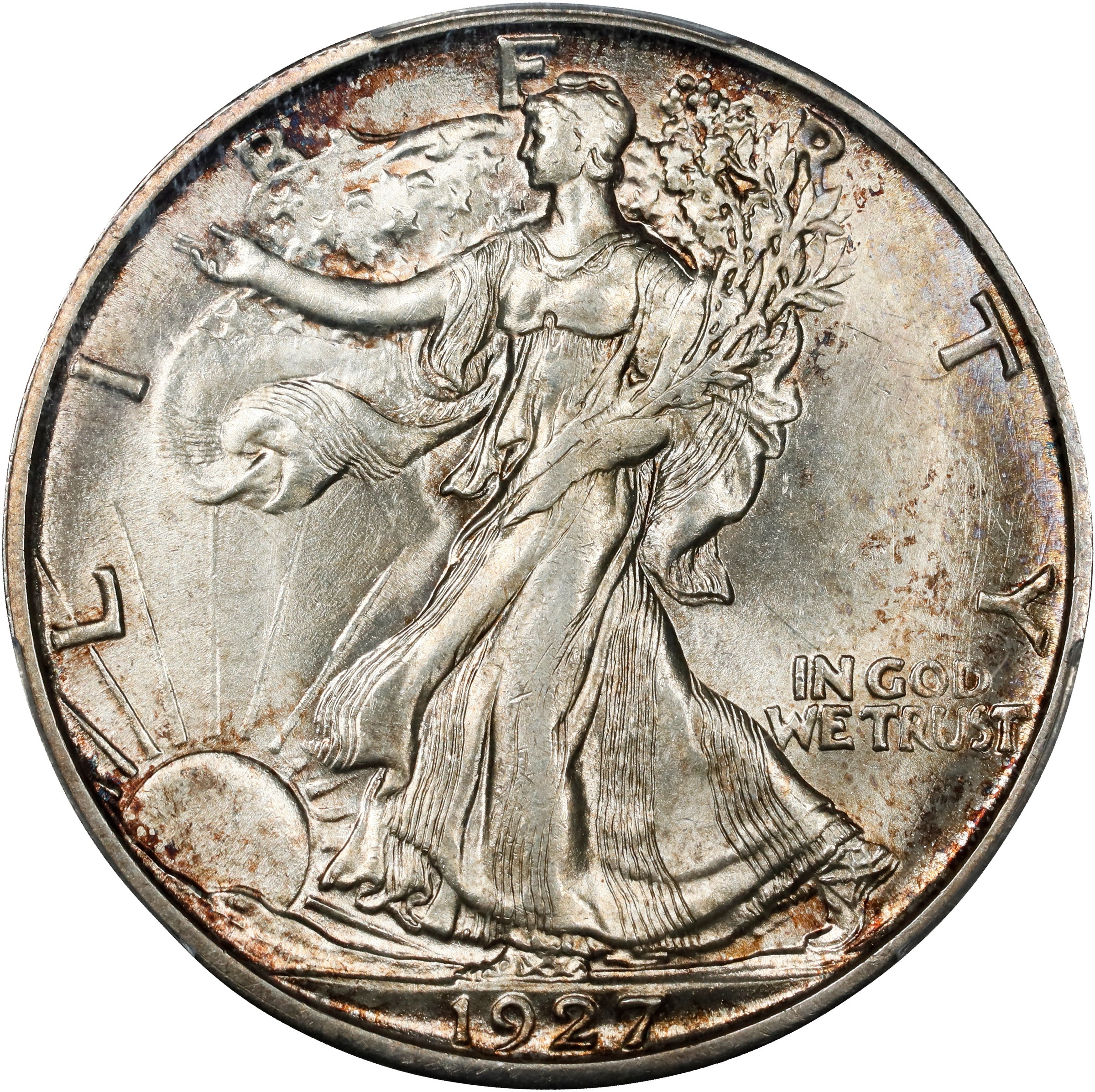 1927-S 50c XF45 CAC thumbnail 4