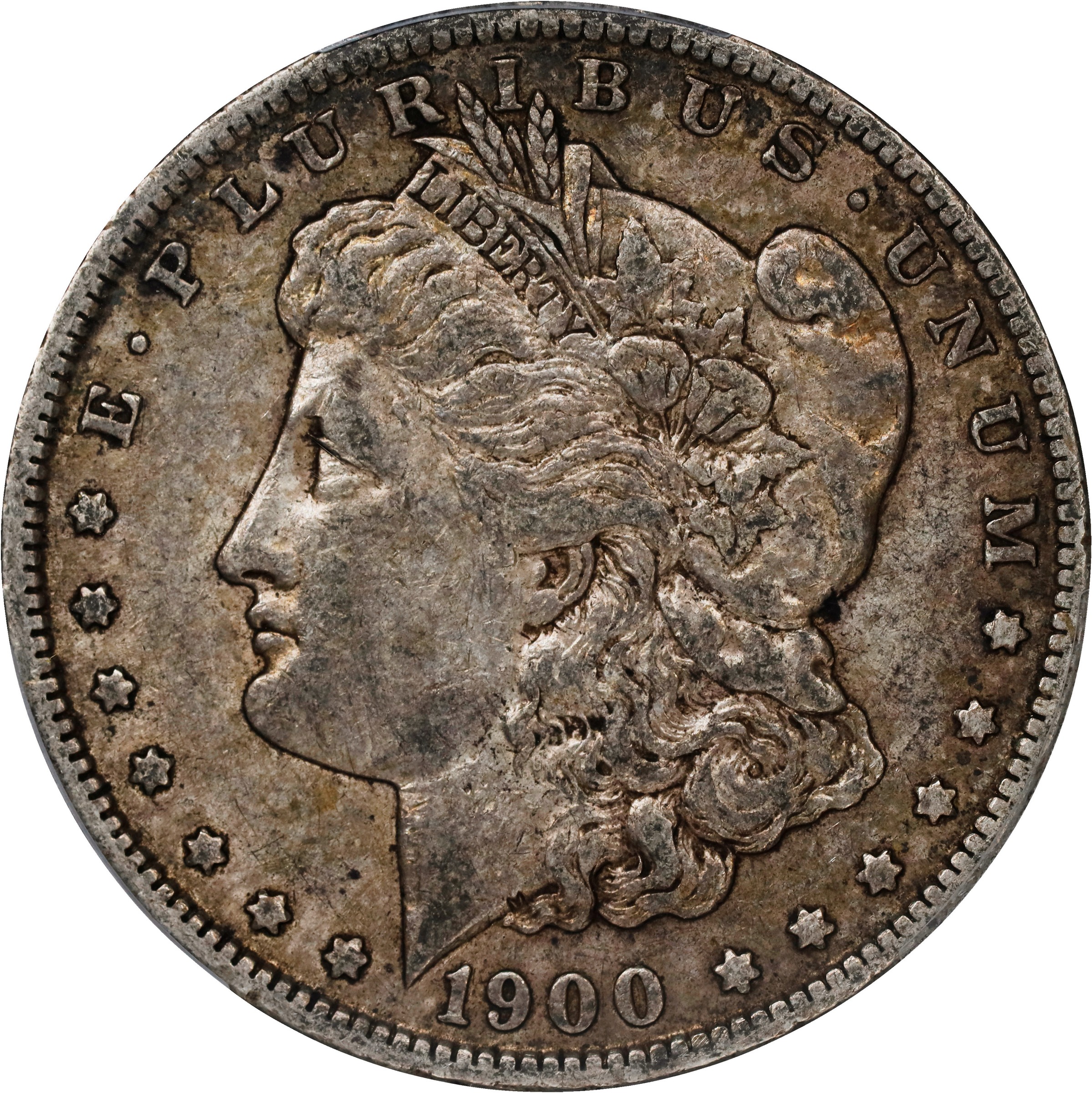 1900-O/CC $1 AU58 CAC thumbnail 4