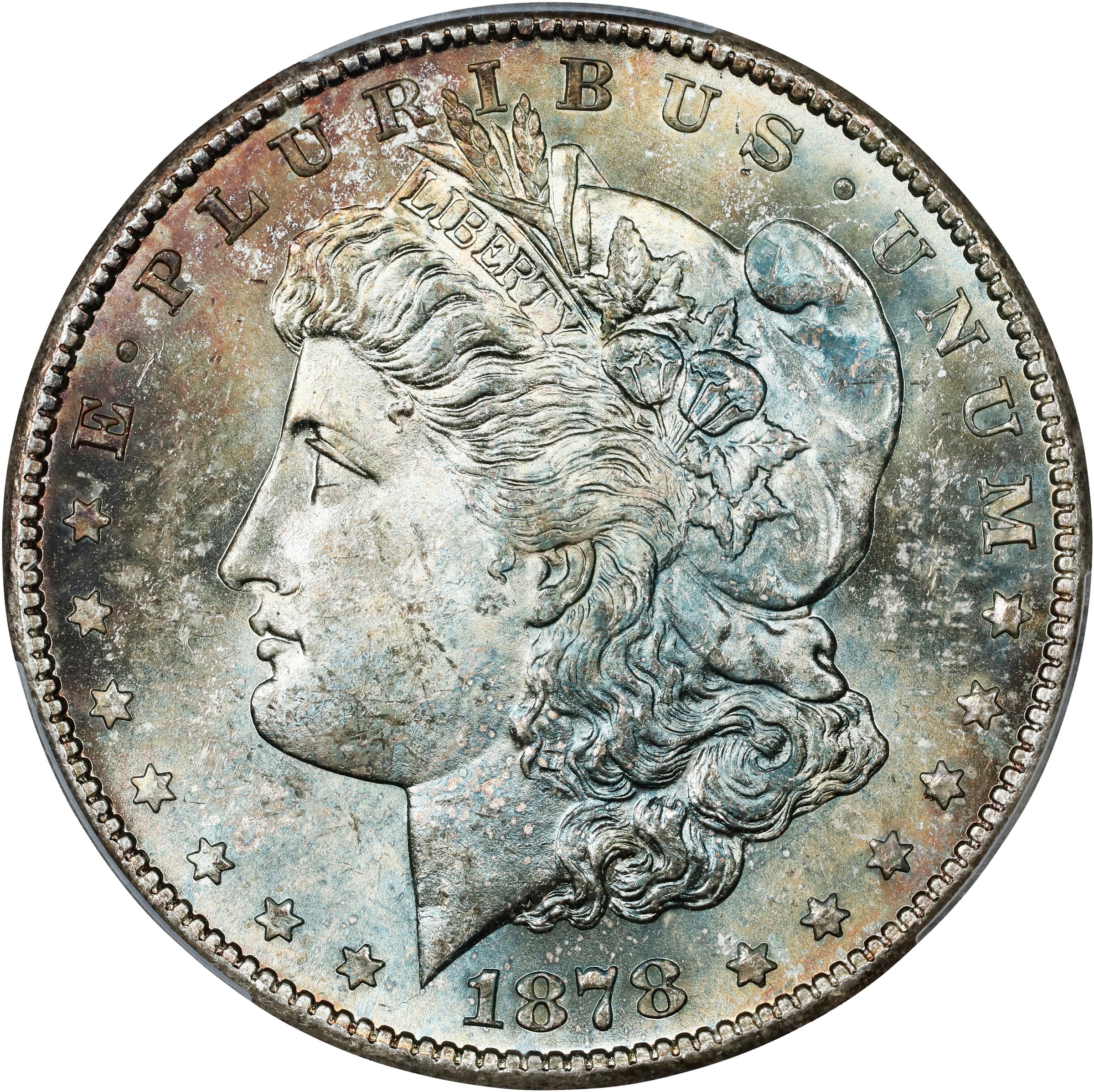 1878-S $1  Torn Bonnet, VAM-19B MS67 CAC thumbnail 4