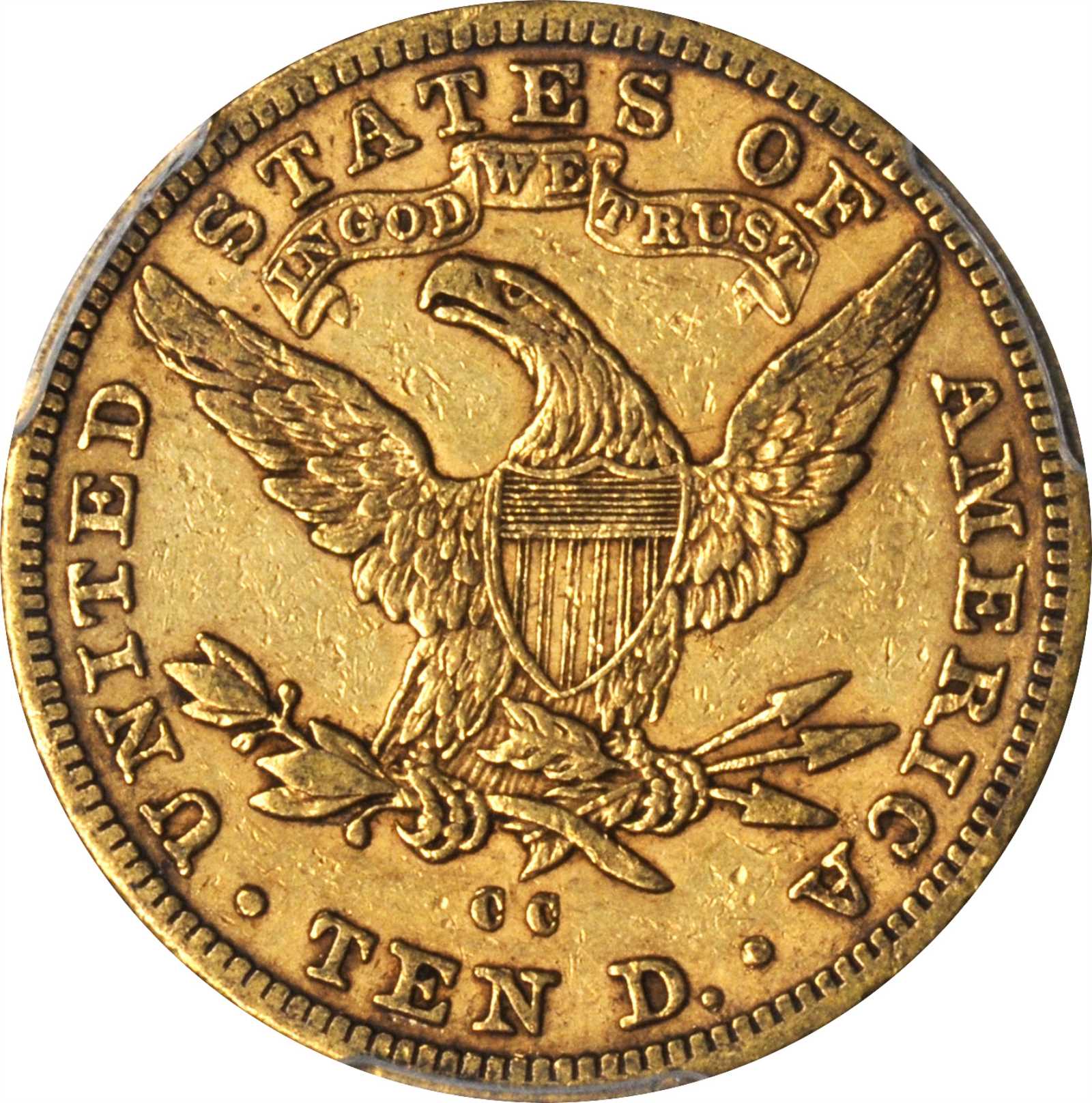 1890-CC $10 XF40 thumbnail 6