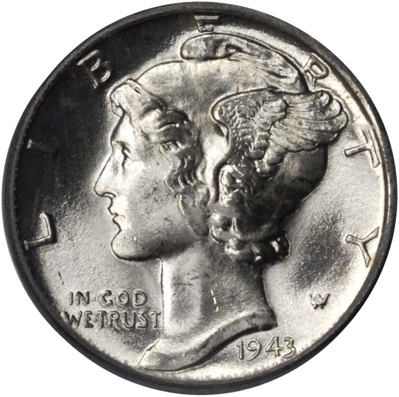 1943 10c VG10 thumbnail 5